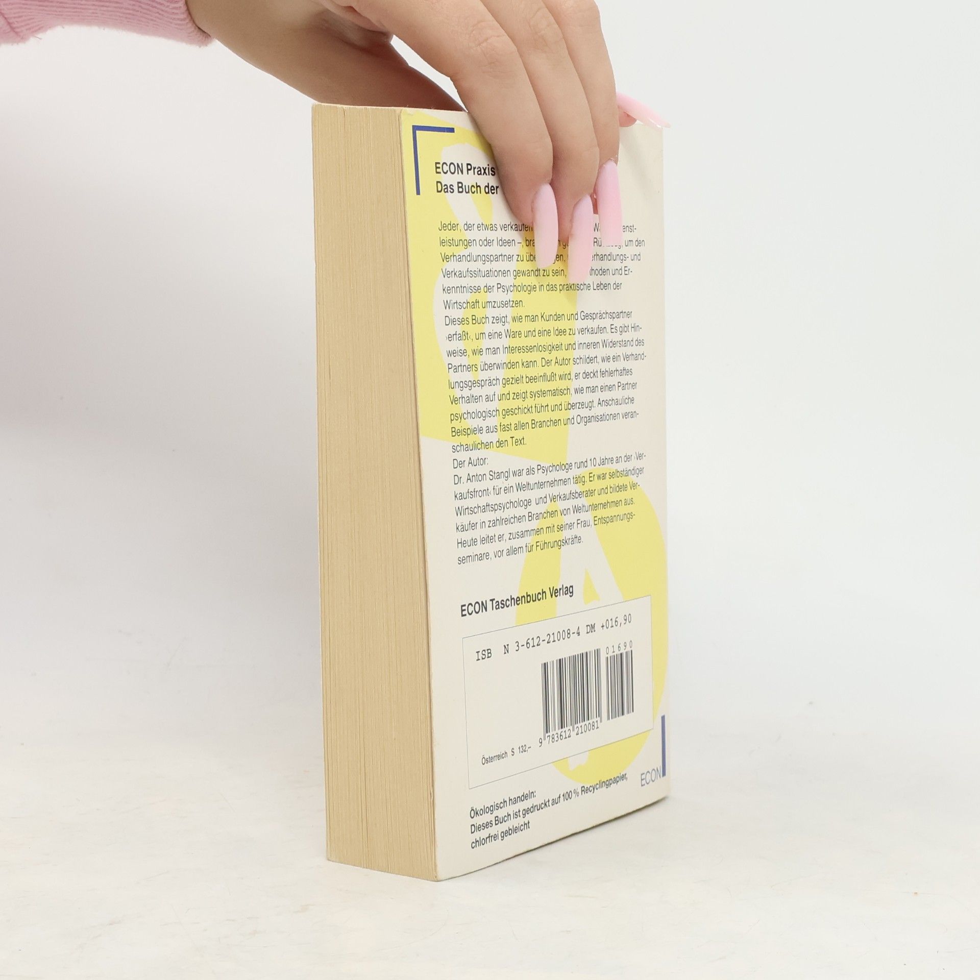 Anton Stangl Das Buch der Verhandlungskunst
