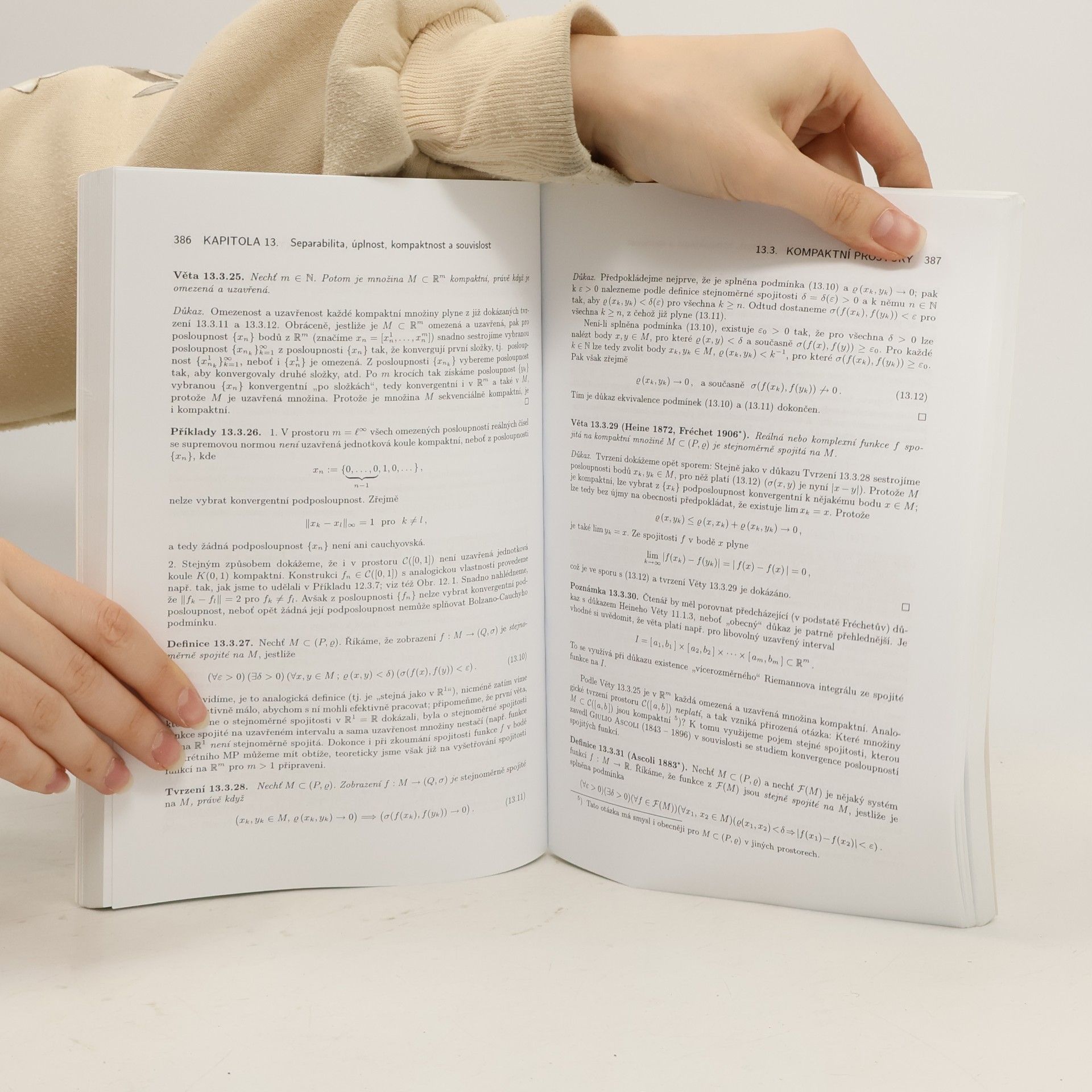 Jiří Veselý Základy matematické analýzy. Druhý díl