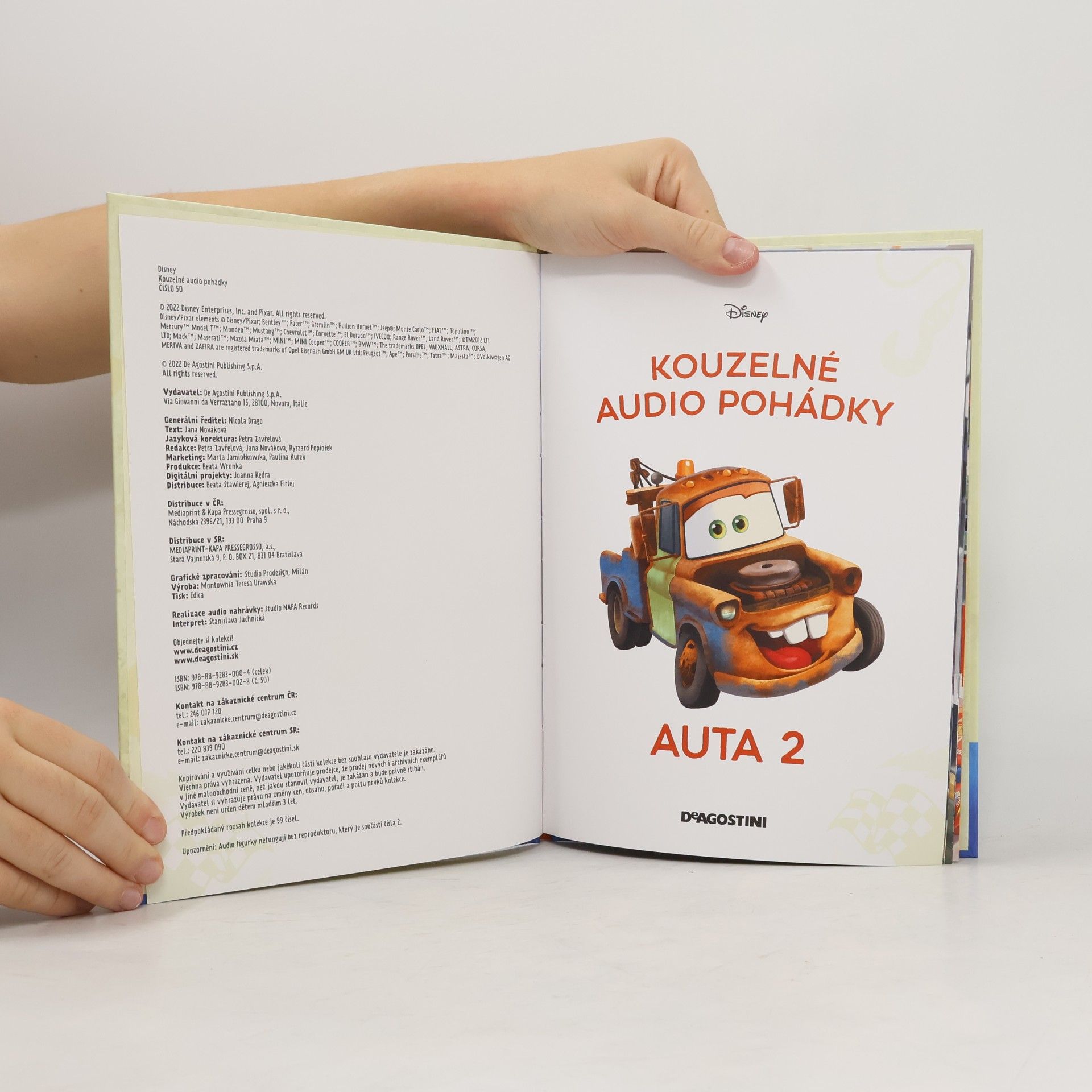 Autorenkollektiv Kouzelné audio pohádky 50. Auta 2