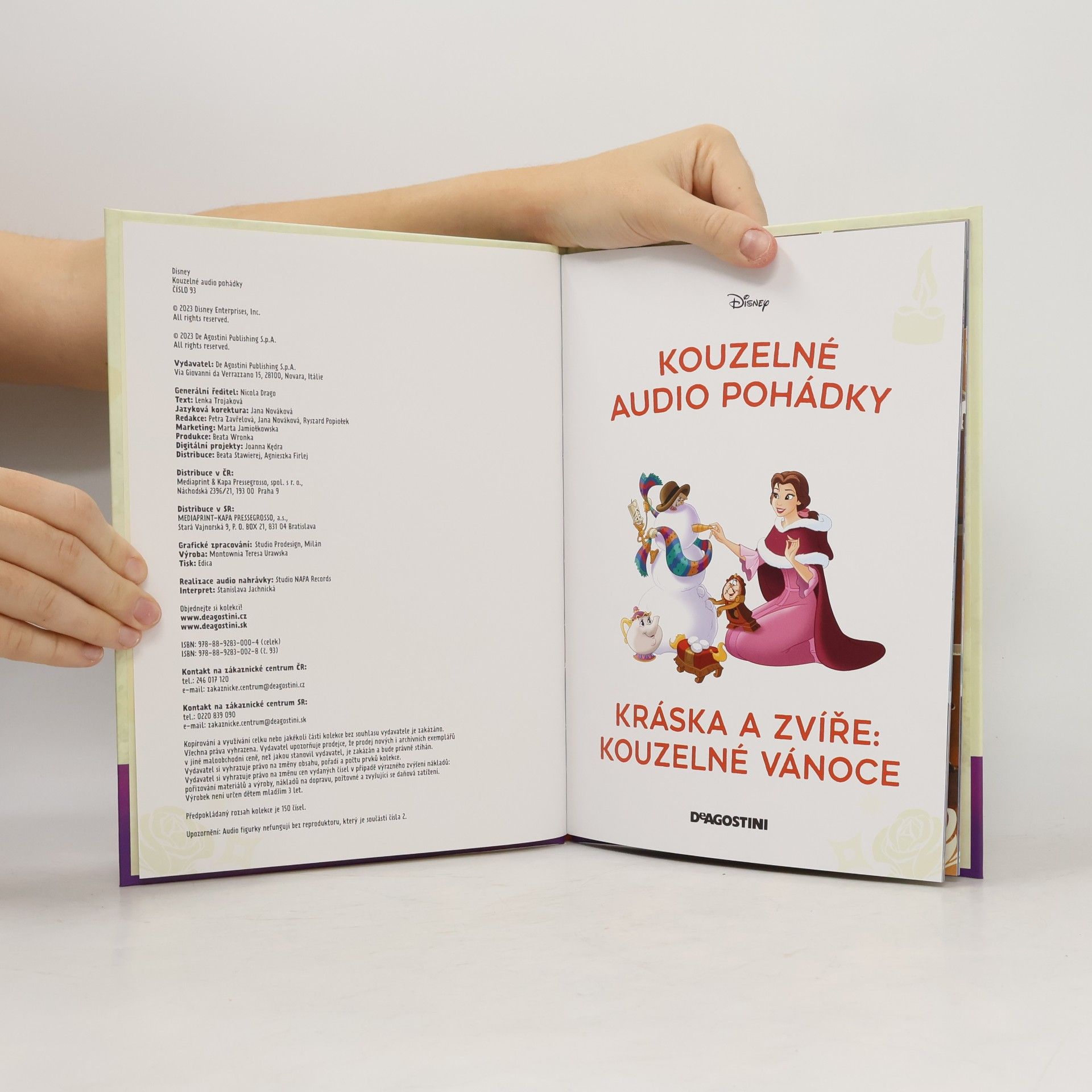 kolektiv Kouzelné audio pohádky 93. Kráska a zvíře. Kouzelné Vánoce