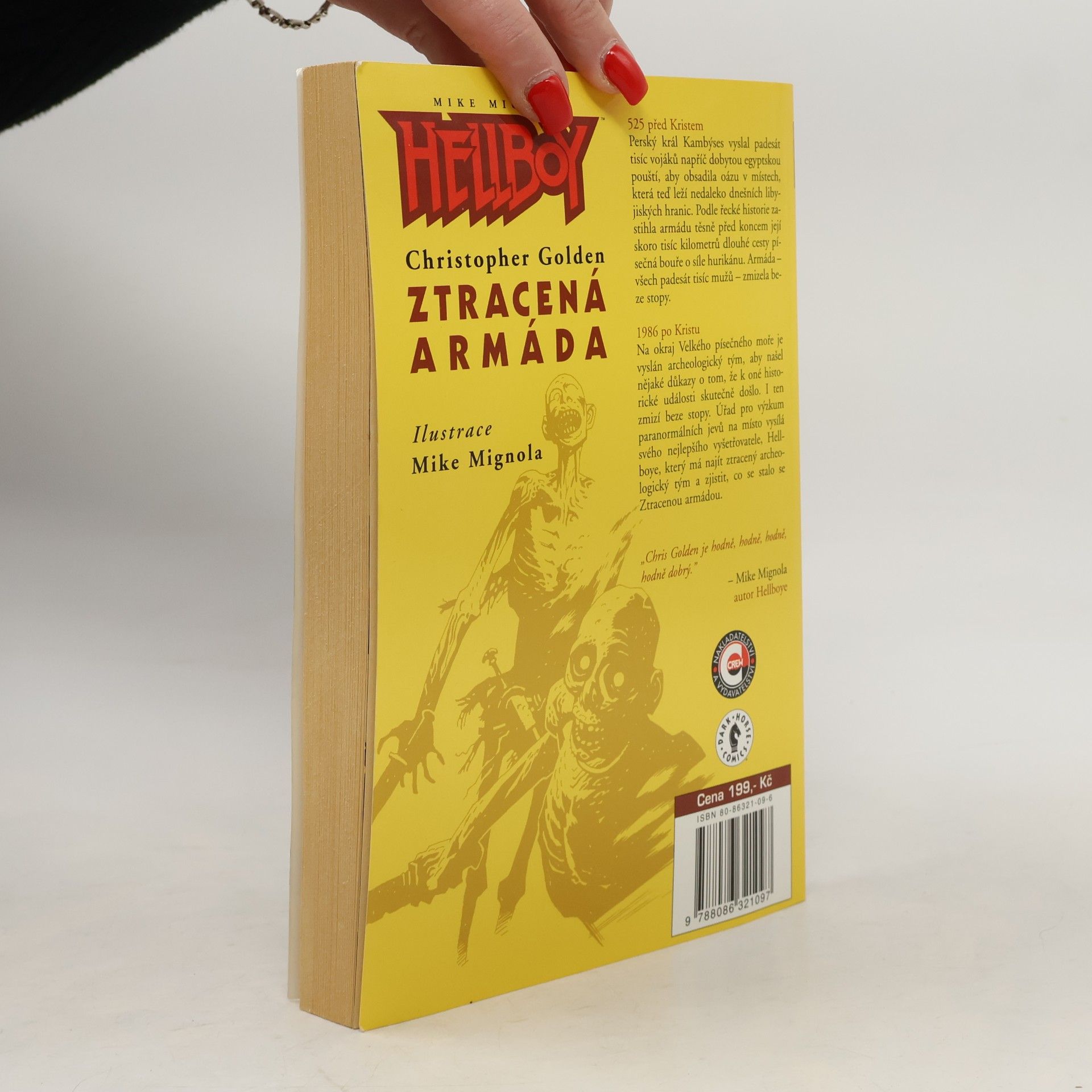 Christopher Golden Hellboy: Ztracená armáda