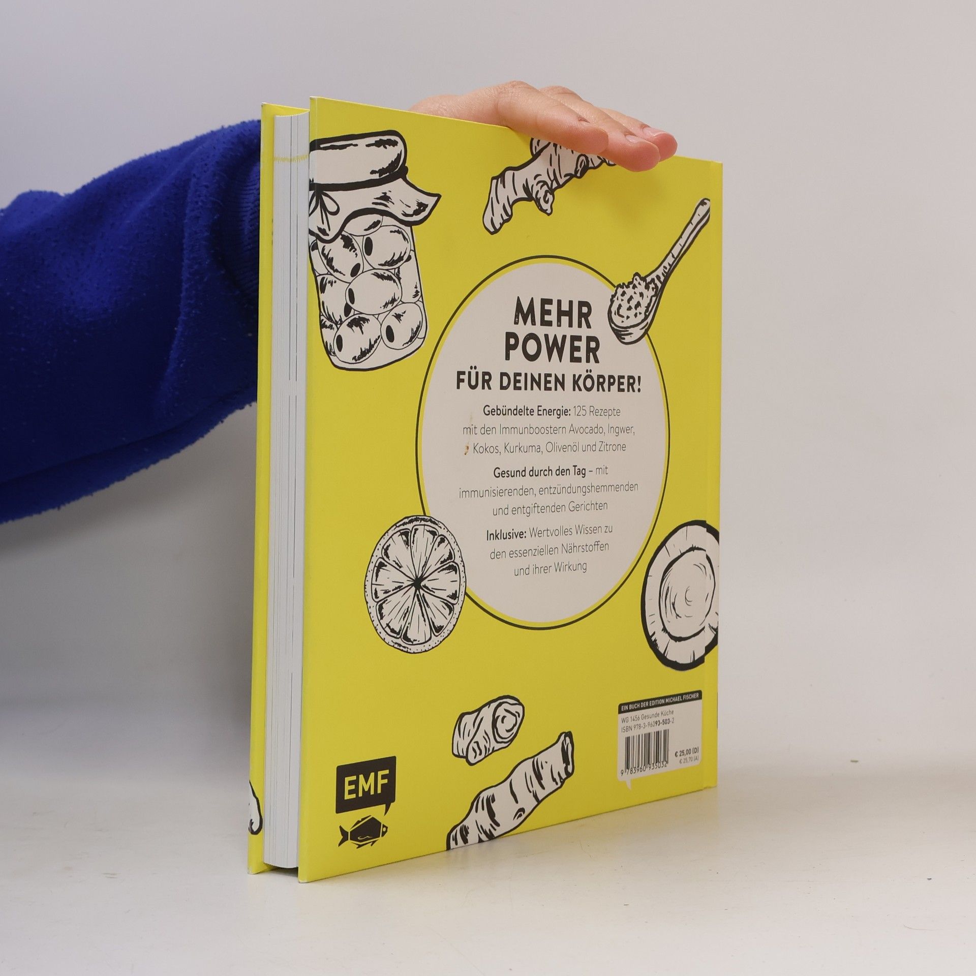Edition Michael Fischer Das große Kochbuch der gesunden Küche - Mit Avocado, Ingwer, Kokos, Kurkuma, Olivenöl und Zitrone