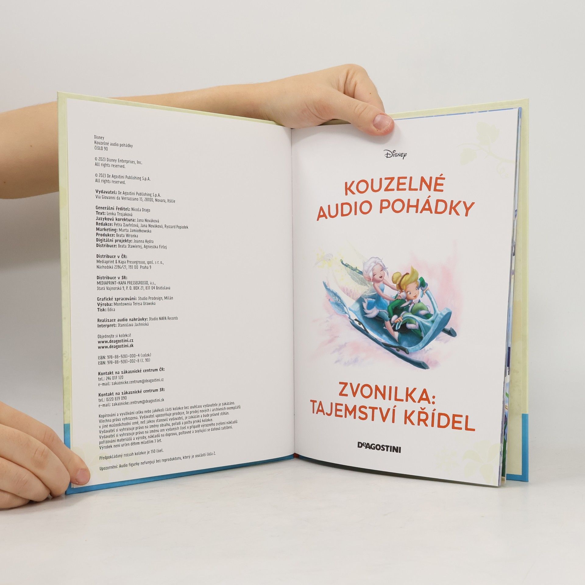 kolektiv Kouzelné audio pohádky 90: Zvonilka: Tajemství křídel