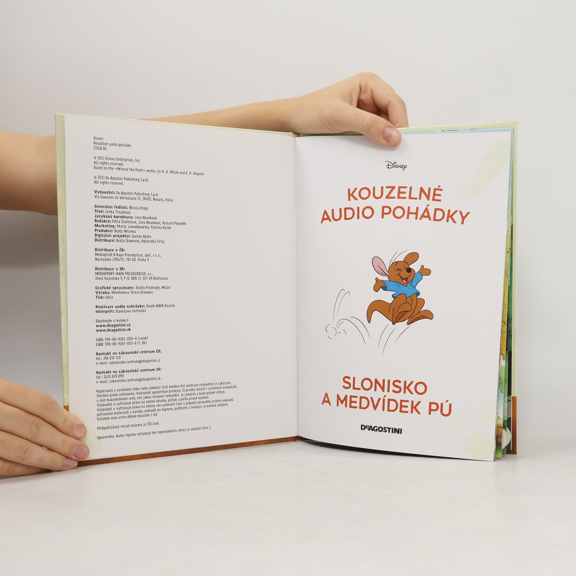 Lenka Trojaková Kouzelné audio pohádky 86: Slonisko a medvídek Pú