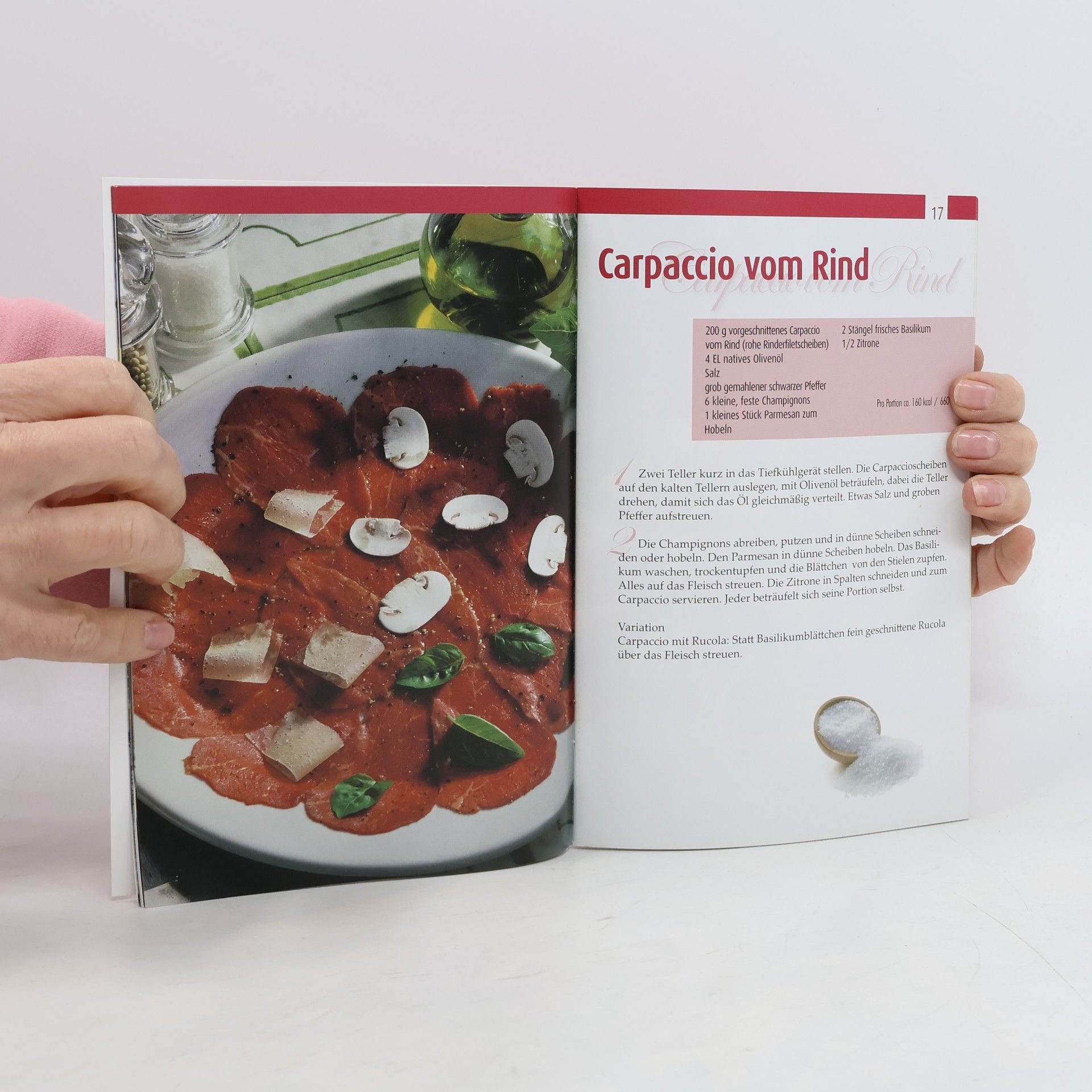 Bellavista Kochbuch "lecker und einfach" - Snacks für Zwischendurch