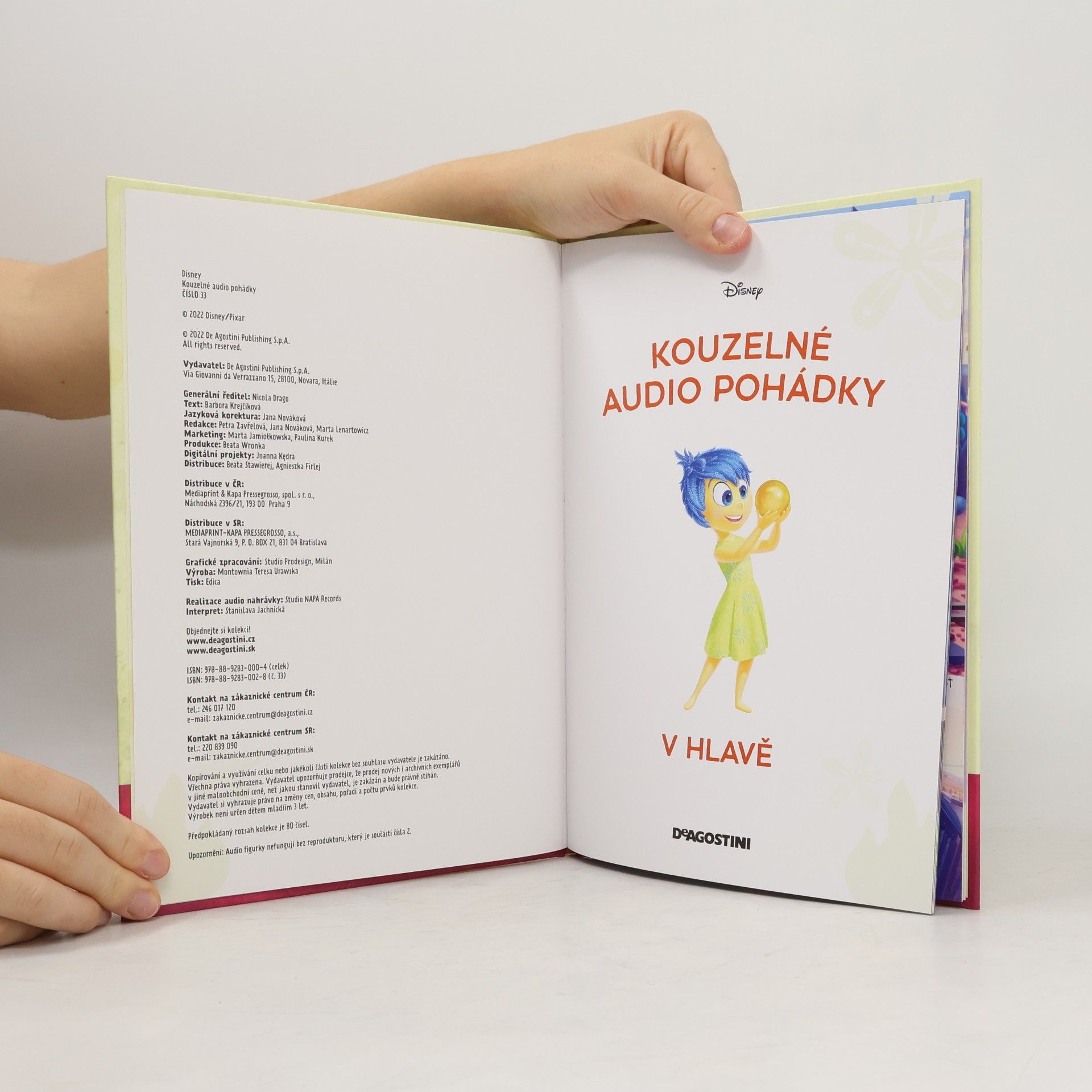 Autorenkollektiv Kouzelné audio pohádky 33. V hlavě