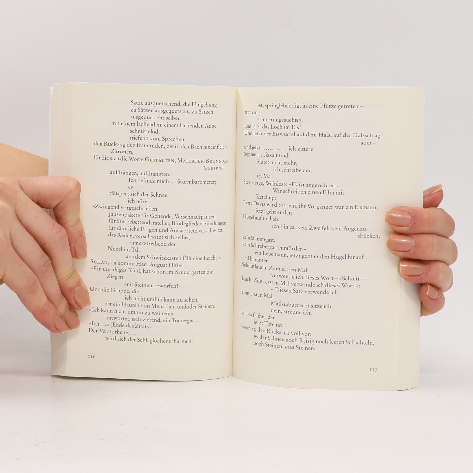 Peter Handke Leben ohne Poesie