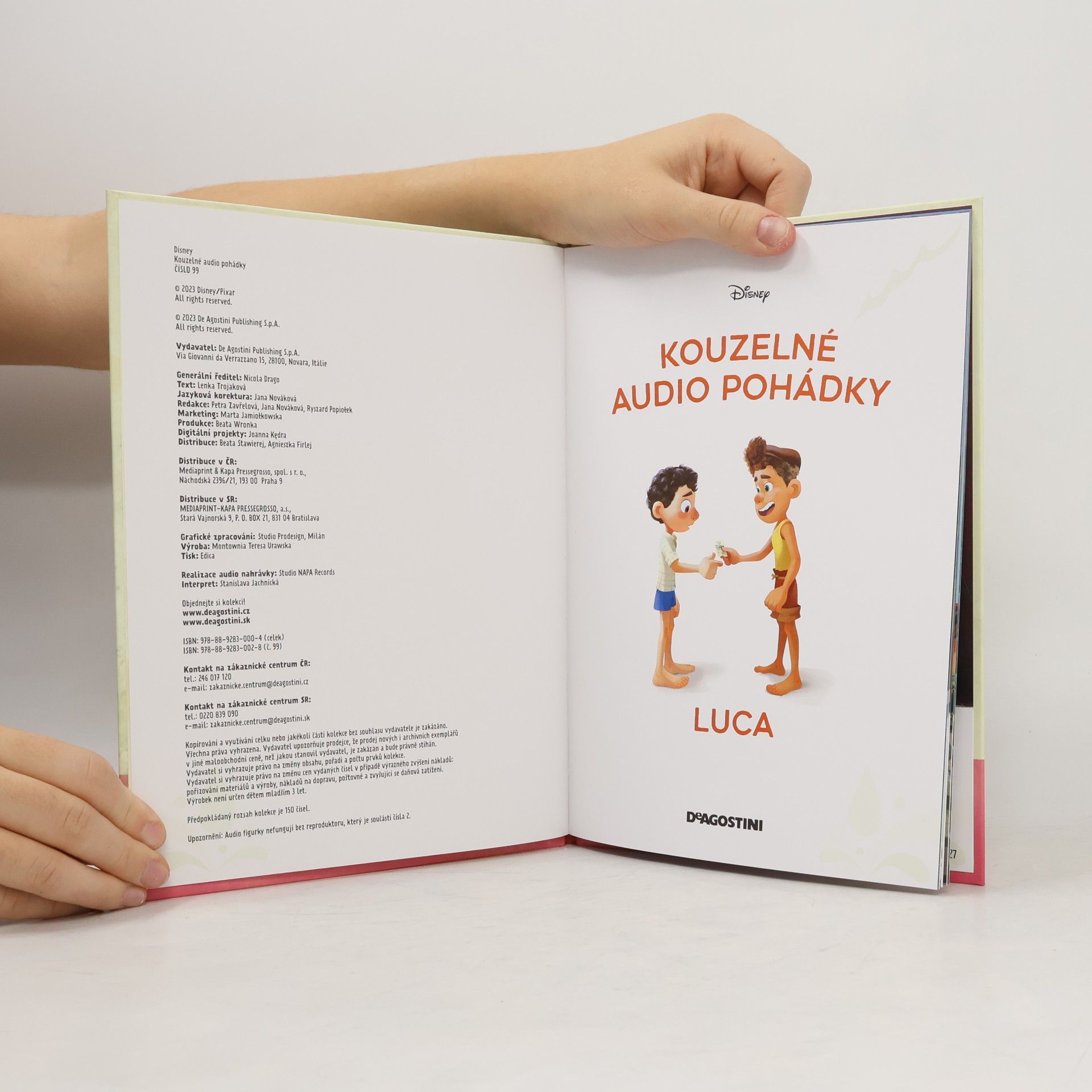 Walt Disney Kouzelné audio pohádky 99: Luca