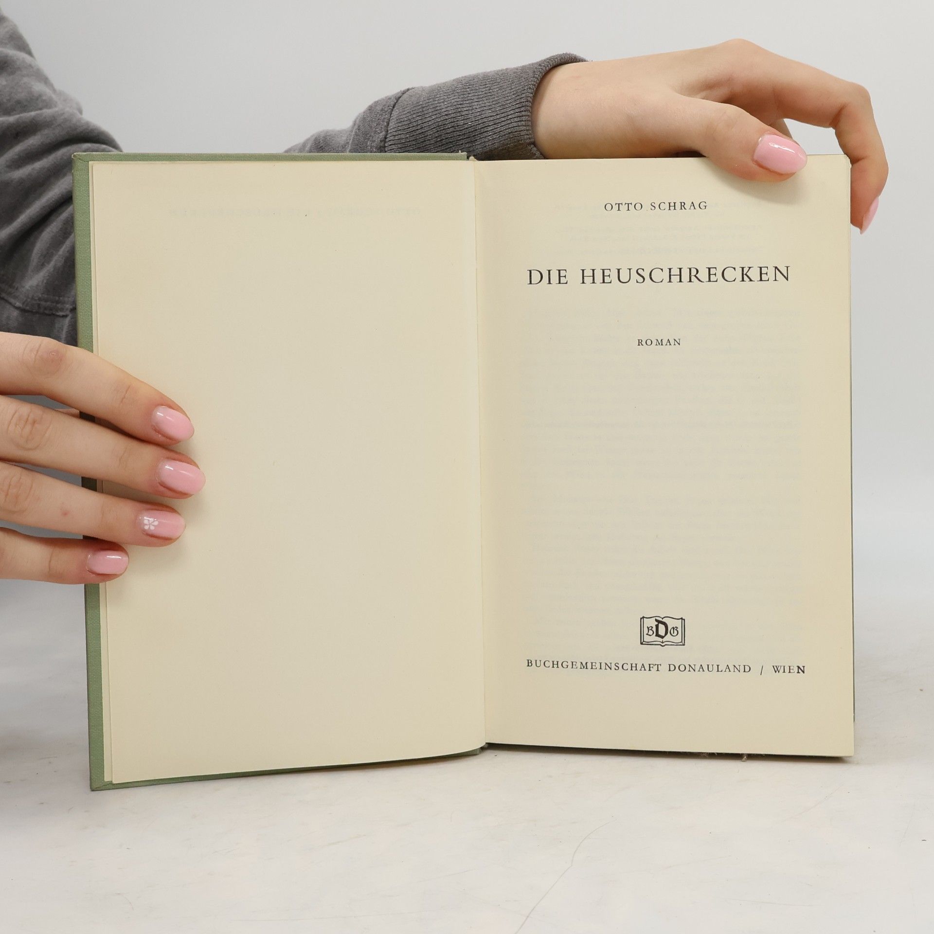 Otto Schrag Die Heuschrecken