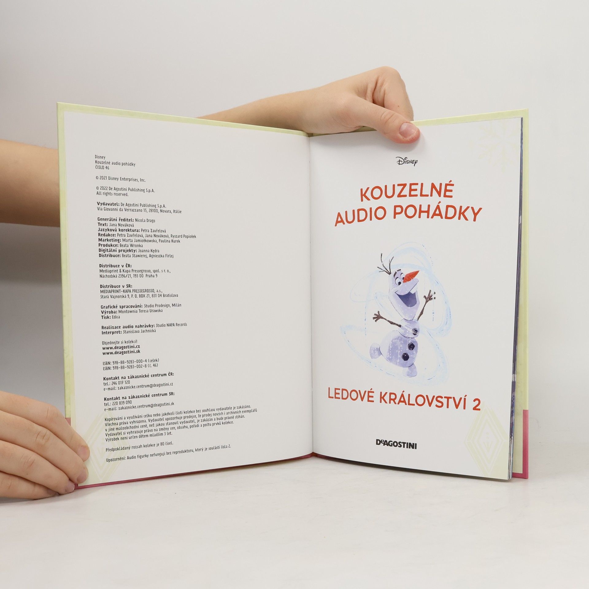 Autorenkollektiv Kouzelné audio pohádky 46. Ledové království 2