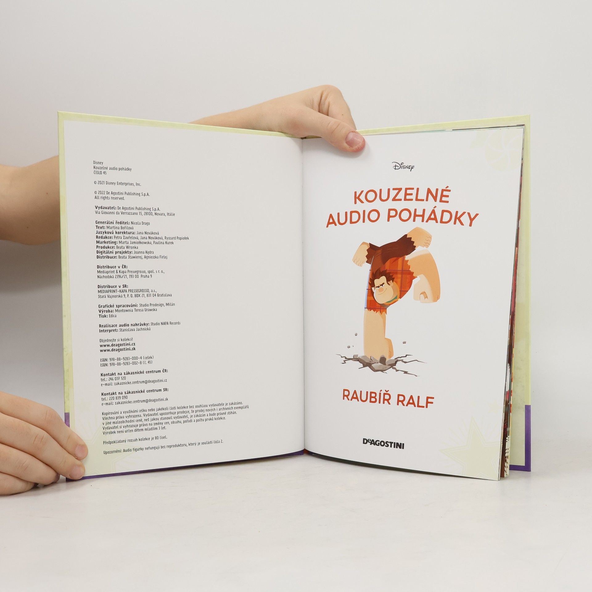 Various authors Kouzelné audio pohádky 45. Raubíř Ralf