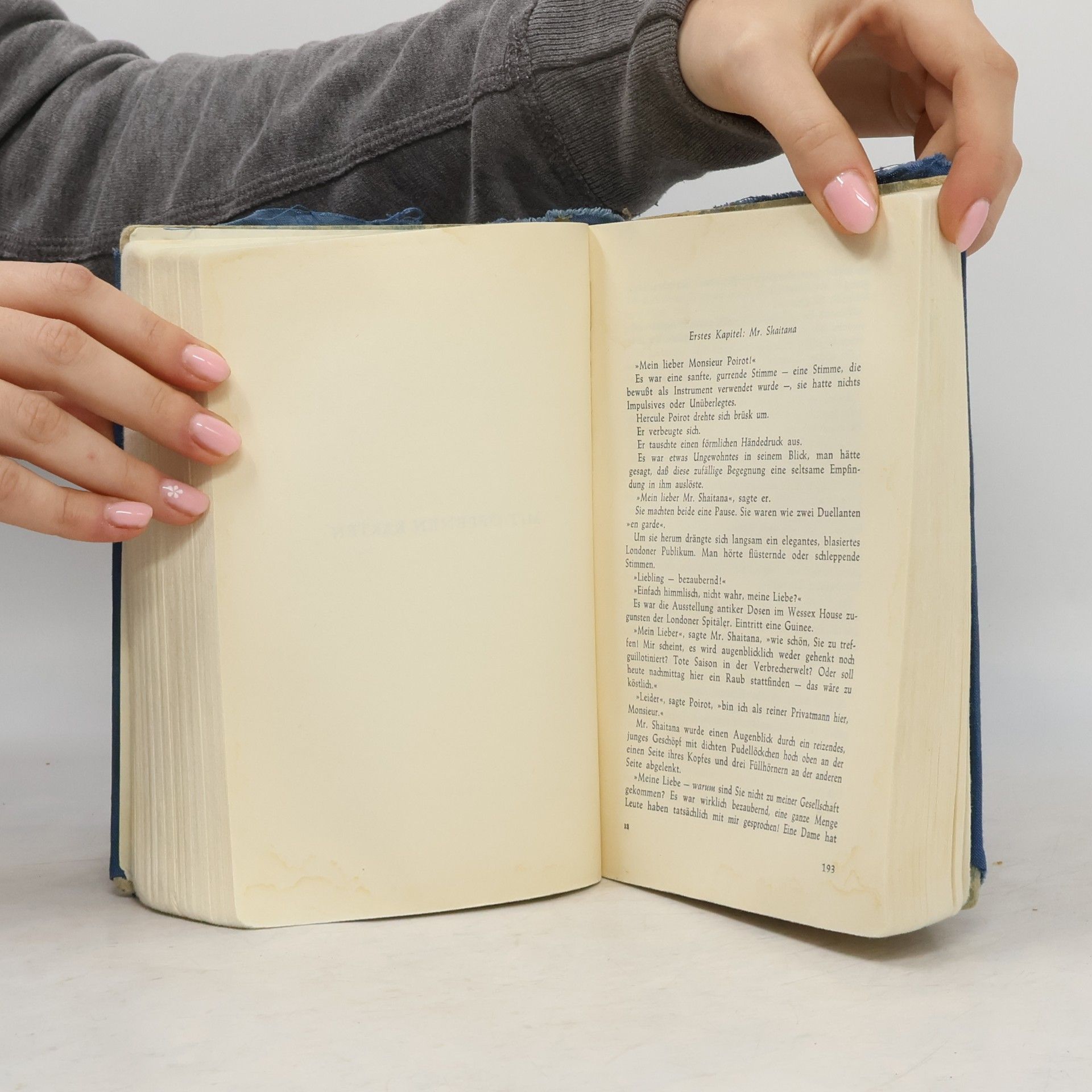 Agatha Christie Morphium. Mit offenen Karten