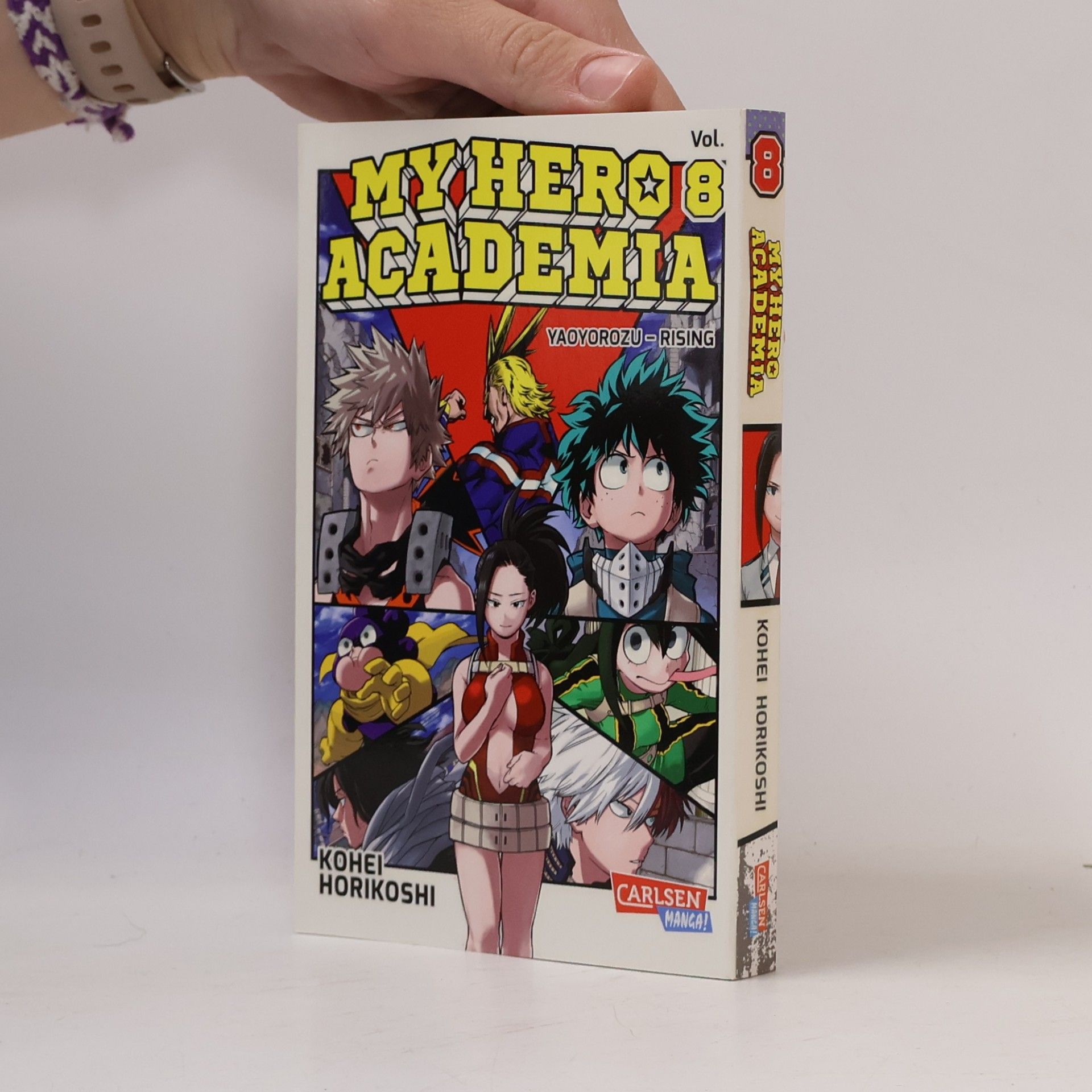 My Hero Academia 8: Yaoyoruzu - rising