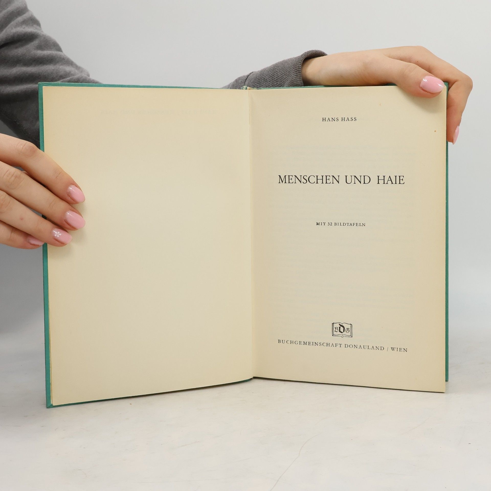 Hans Hass Menschen und Haie