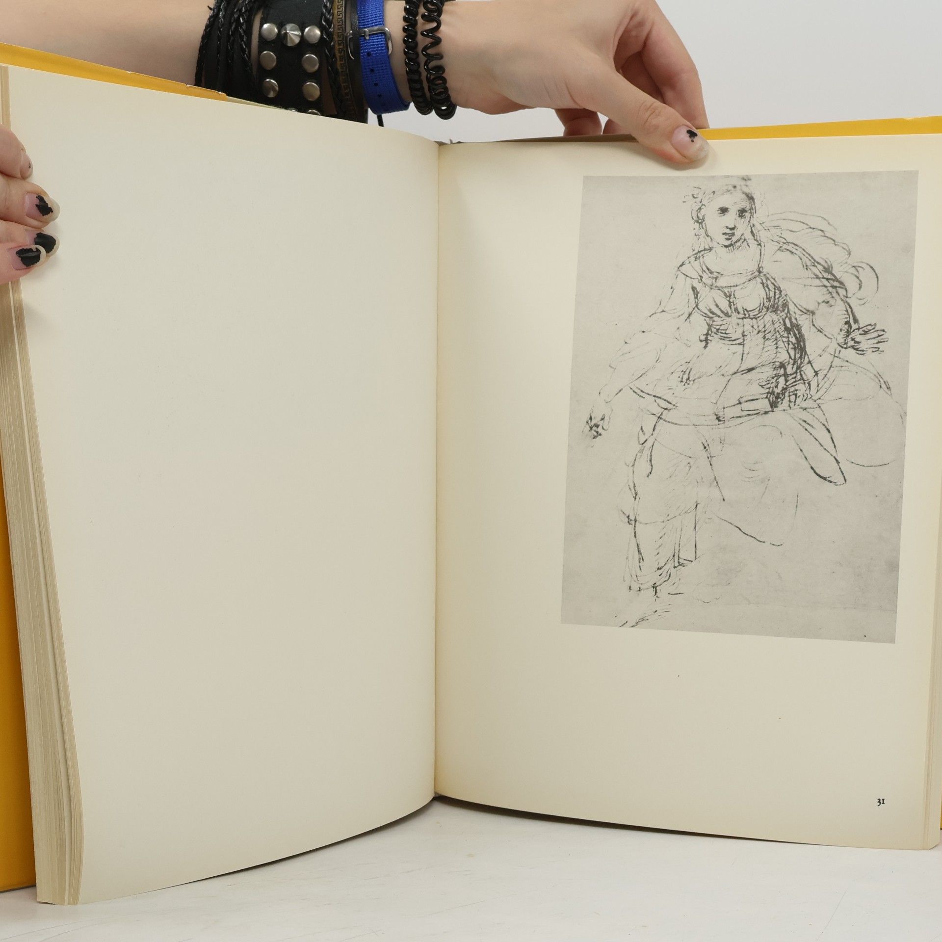 Milan Hegar Raffael. Kresby