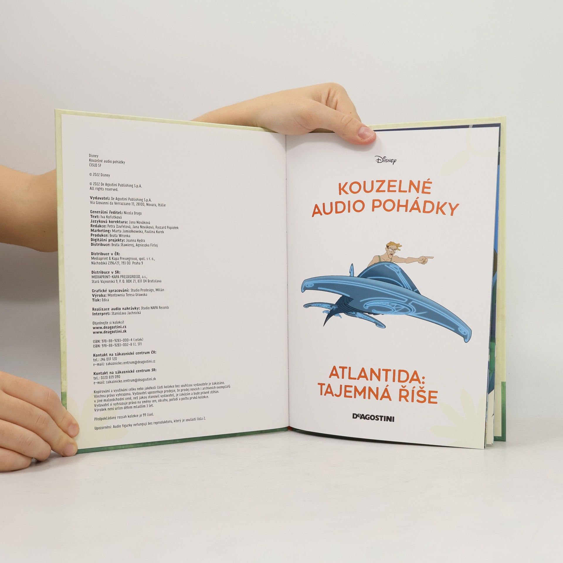 Kolektiv autorů Kouzelné audio pohádky 57. Atlantida: tajemná říše