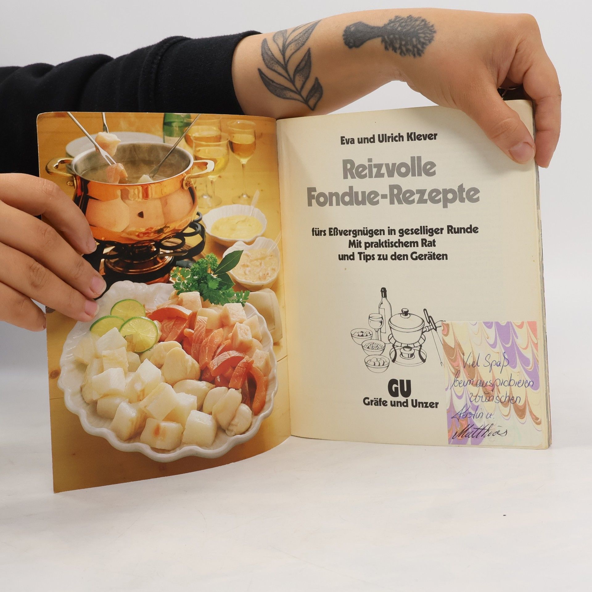 Eva Klever Reizvolle Fondue Rezepte
