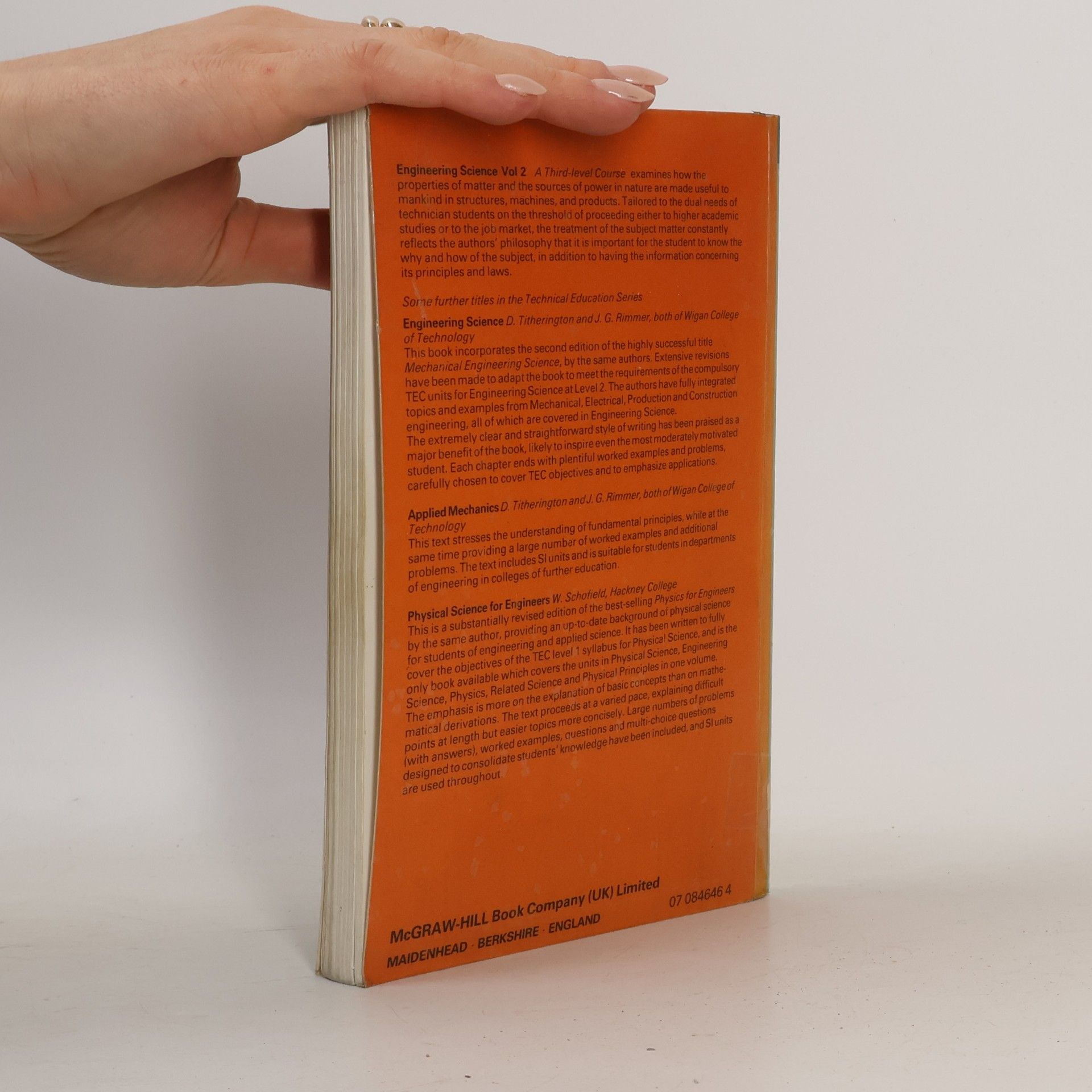 Derek Titherington Engineering Science 2: A Third Level Course