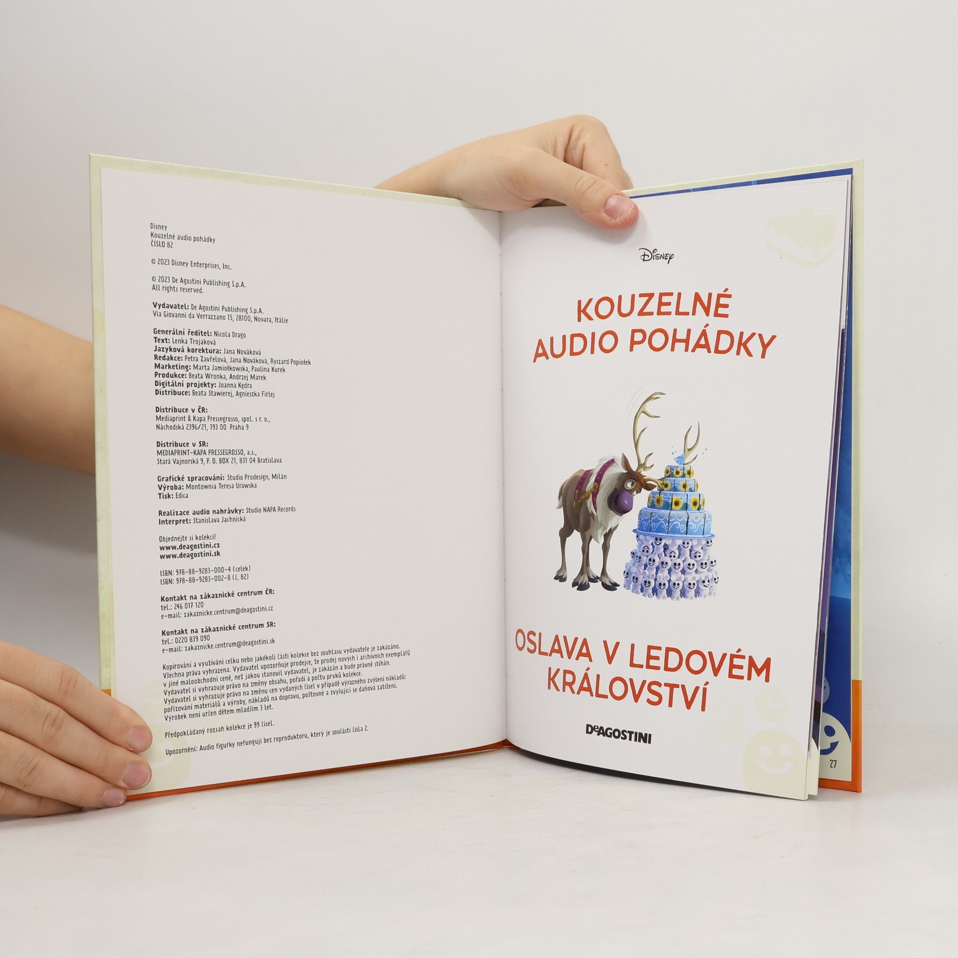 kolektiv Kouzelné audio pohádky 82. Oslava v ledovém království
