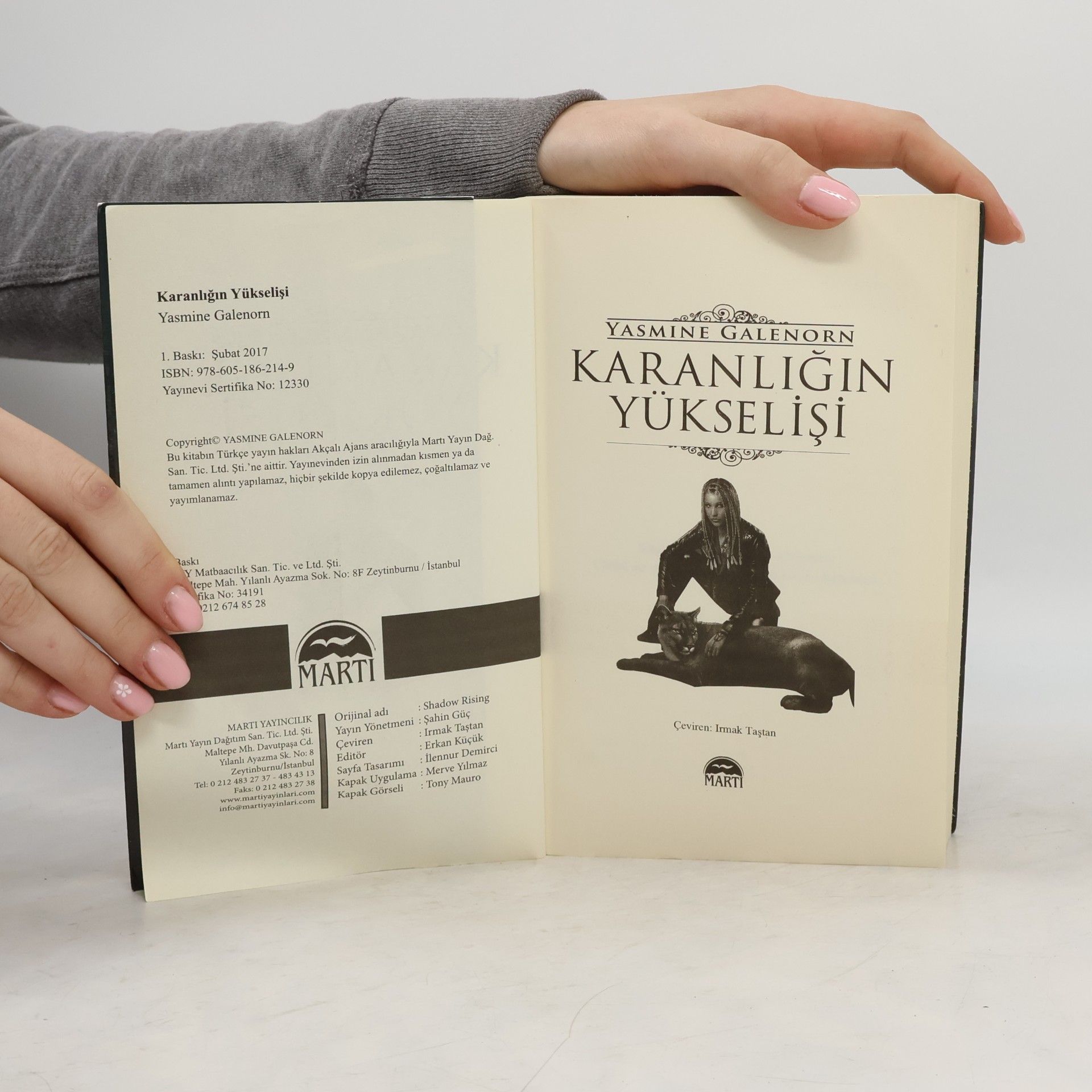 Yasmine Galenorn Karanligin Yükselisi