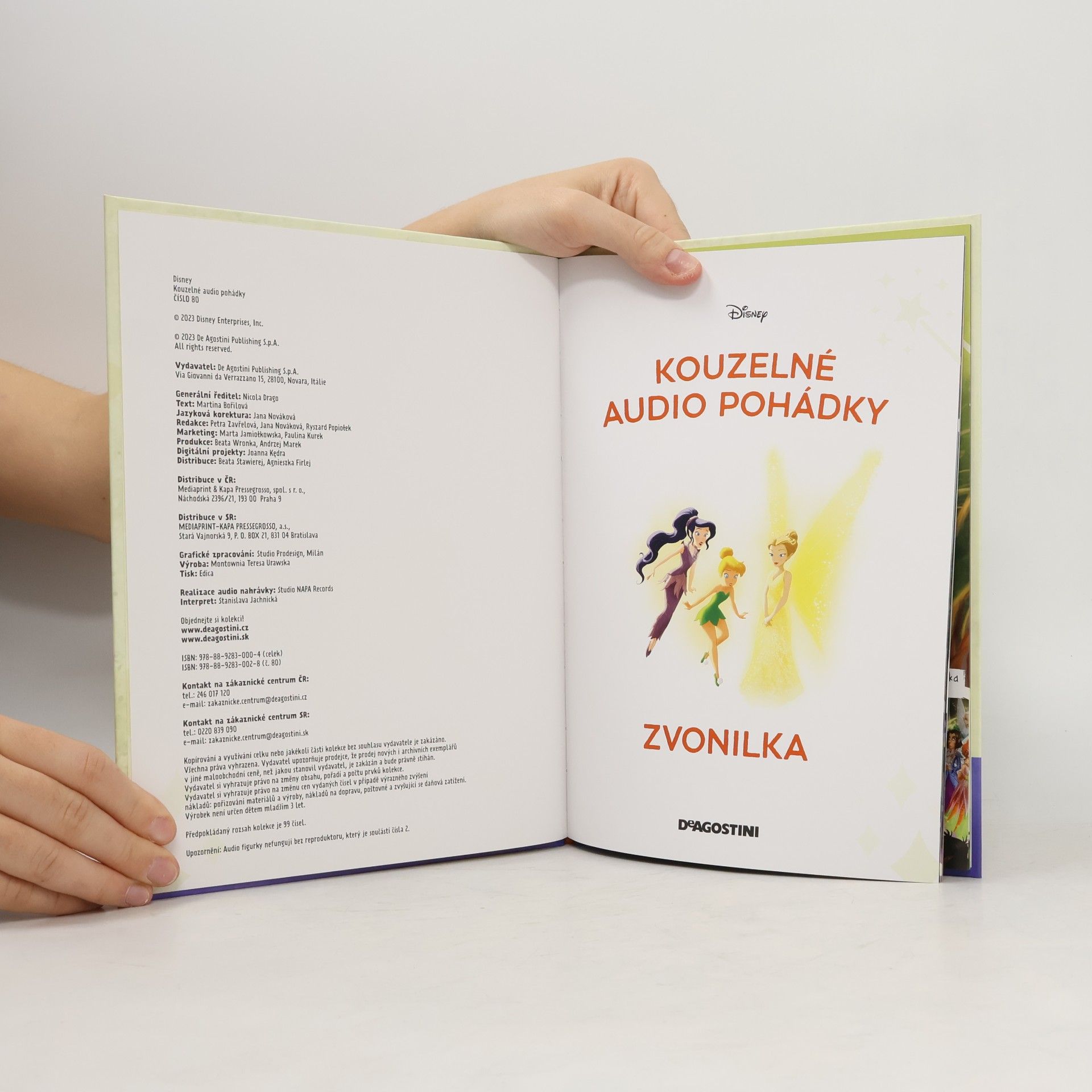 Kolektiv autorů Kouzelné audio pohádky. Zvonilka