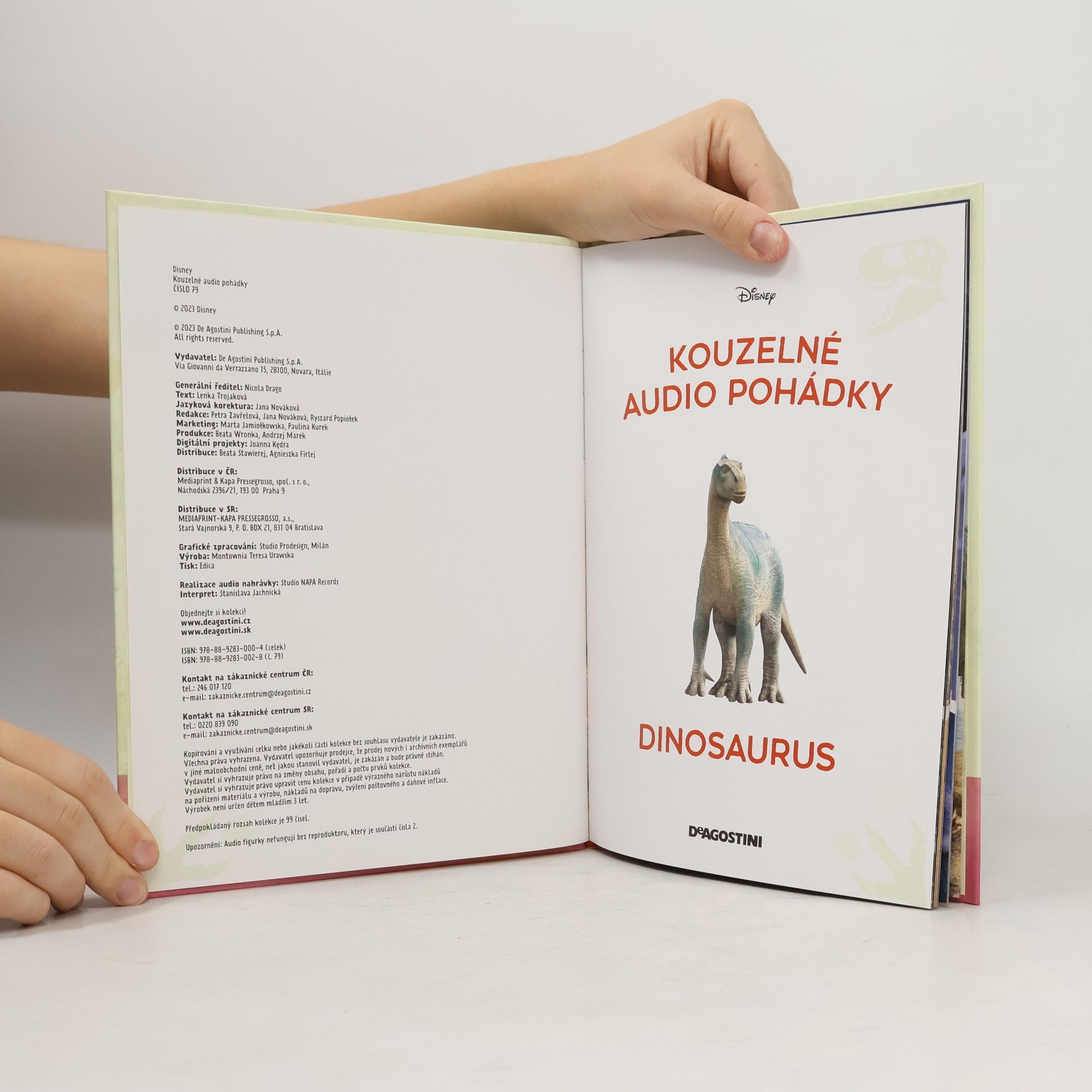kolektiv Kouzelné audio pohádky. Dinosaurus