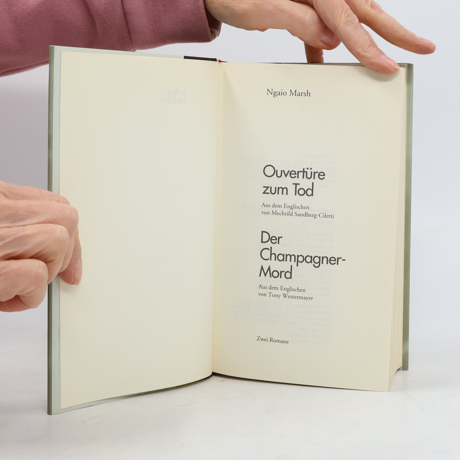 Ngaio Marsh Ouvertüre zum Tod. Der Champagner-Mord