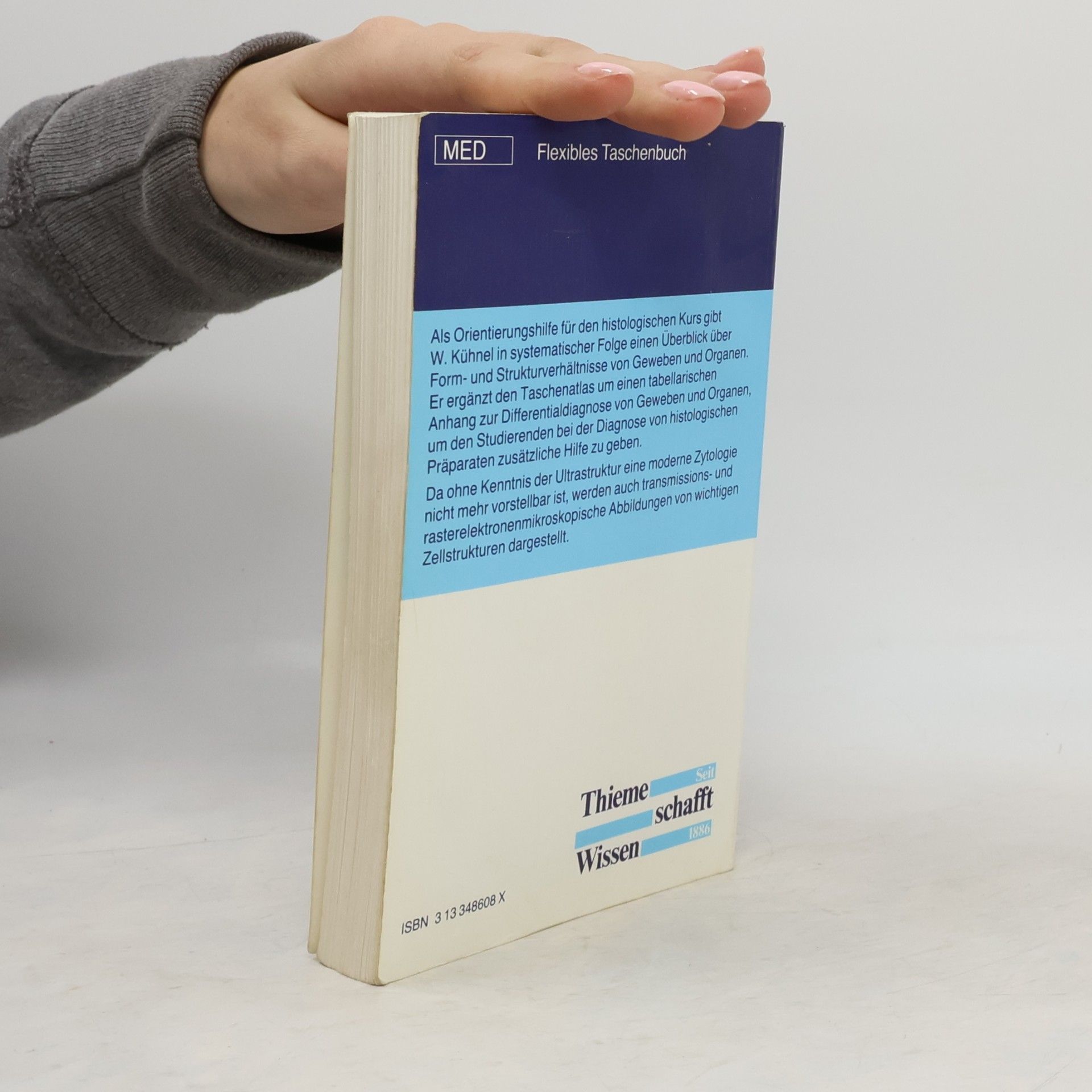 Wolfgang Kühnel Taschenatlas der Zytologie, Histologie und mikroskopischen Anatomie