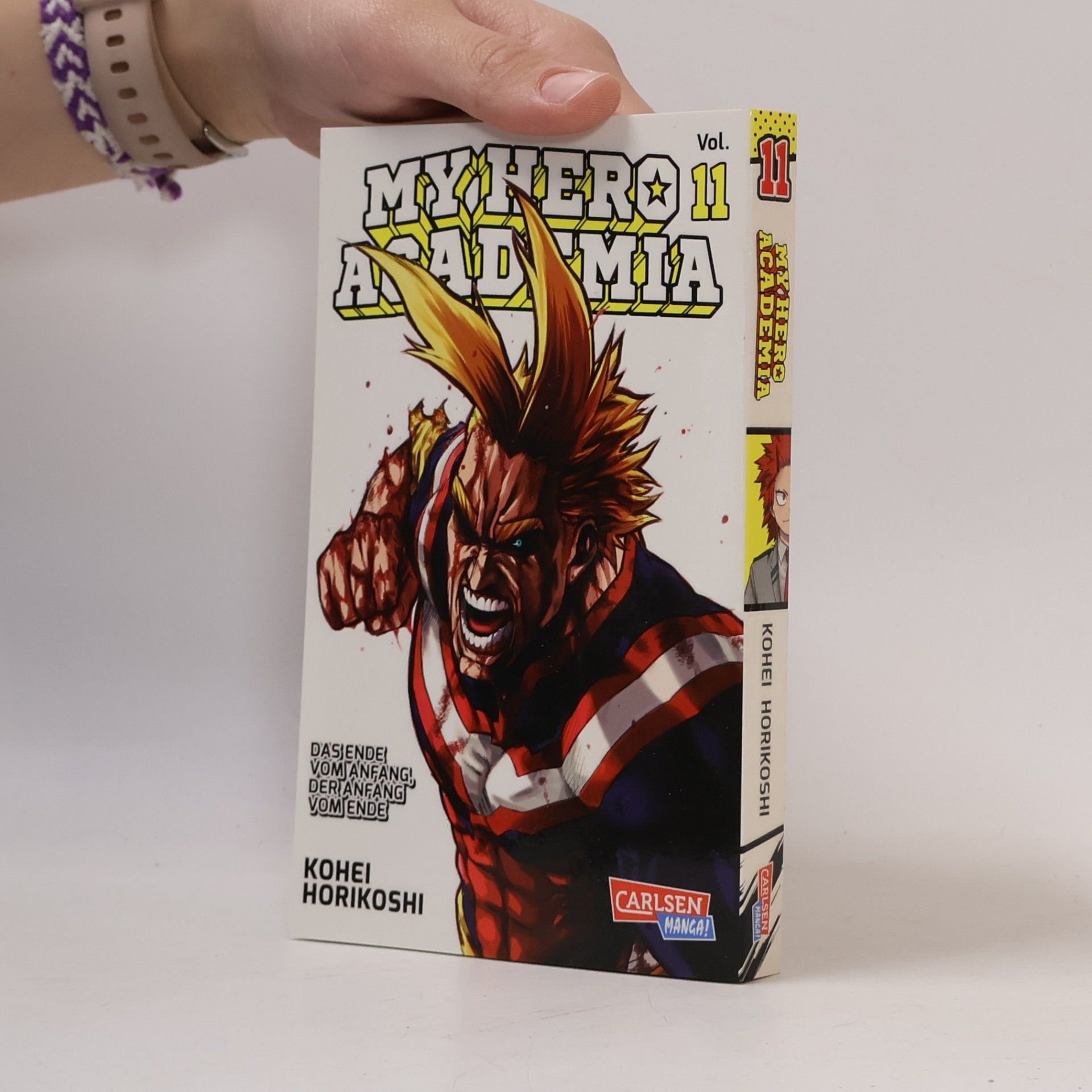 Kóhei Horikoši My Hero Academia 11: Das Ende vom Anfang! Der Anfang vom Ende