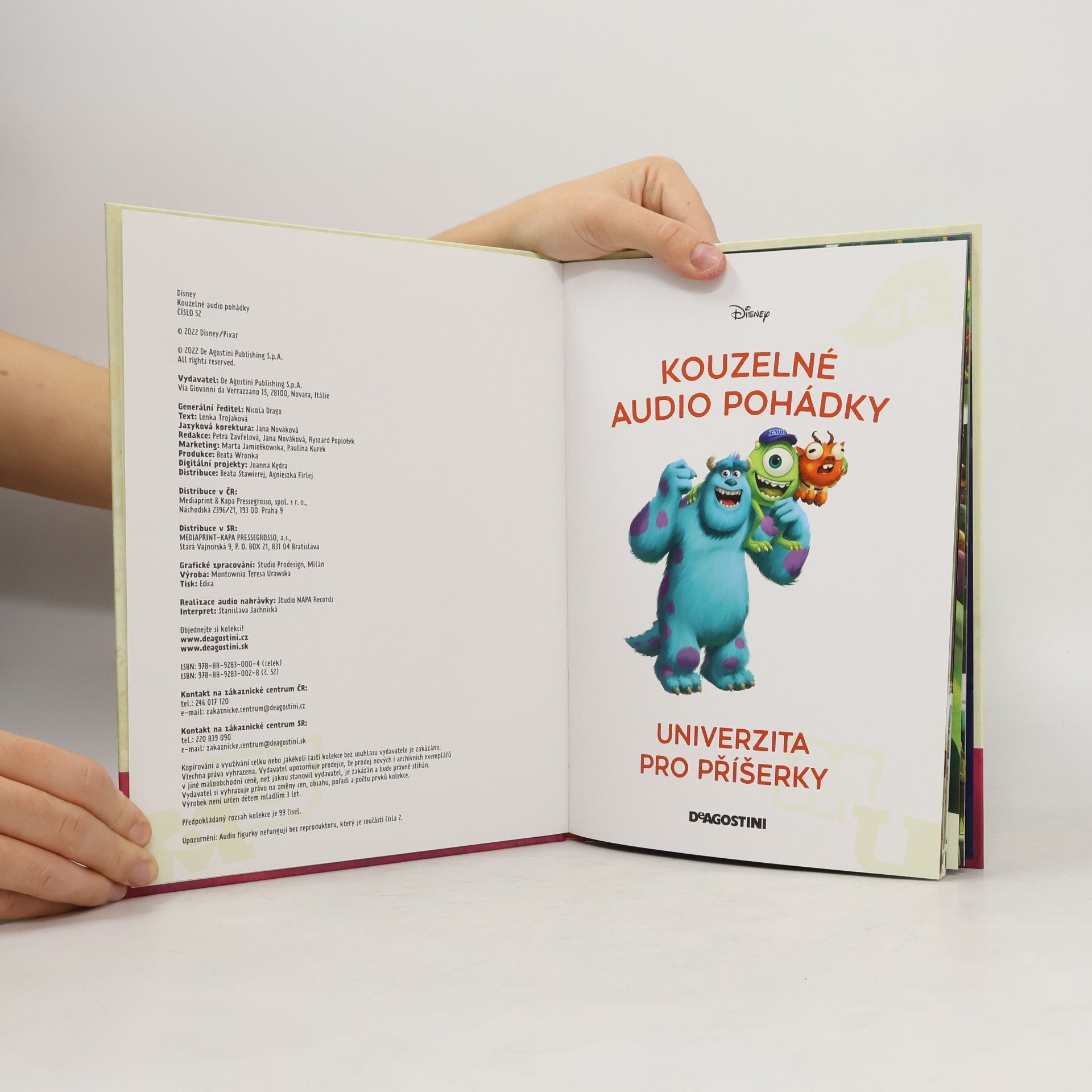 Walt Disney Kouzelné audio pohádky 52. Univerzita pro příšerky