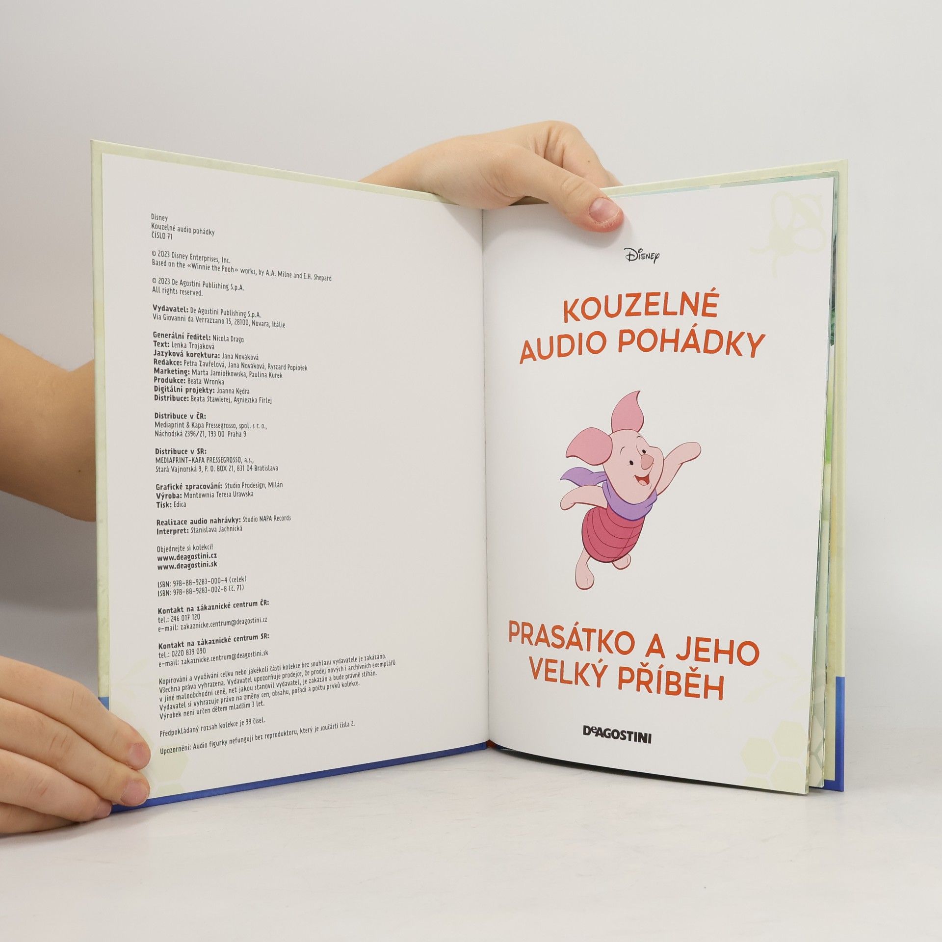 kolektiv Kouzelné audio pohádky. Prasátko a jeho velký příběh