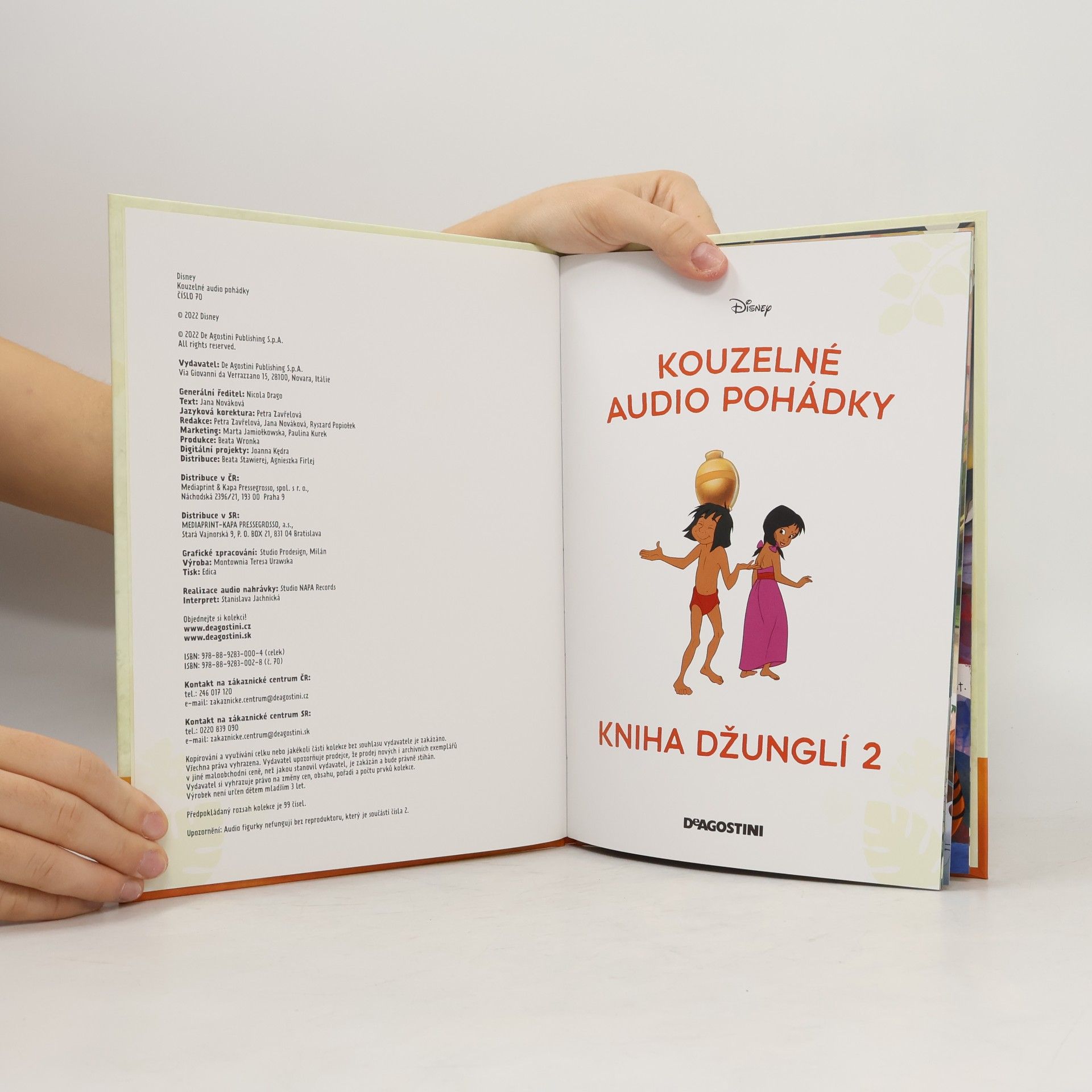Autorenkollektiv Kouzelné audio pohádky 70. Kniha Džunglí 2