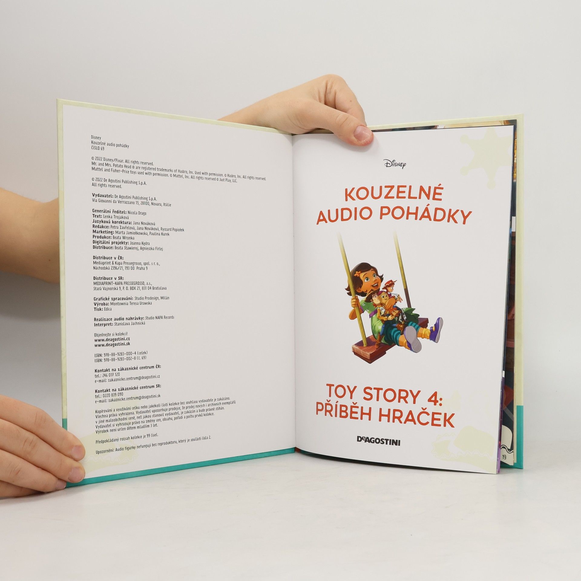 Kolektiv autorů Kouzelné audio pohádky 64. Toy Story 4. Příběh hraček