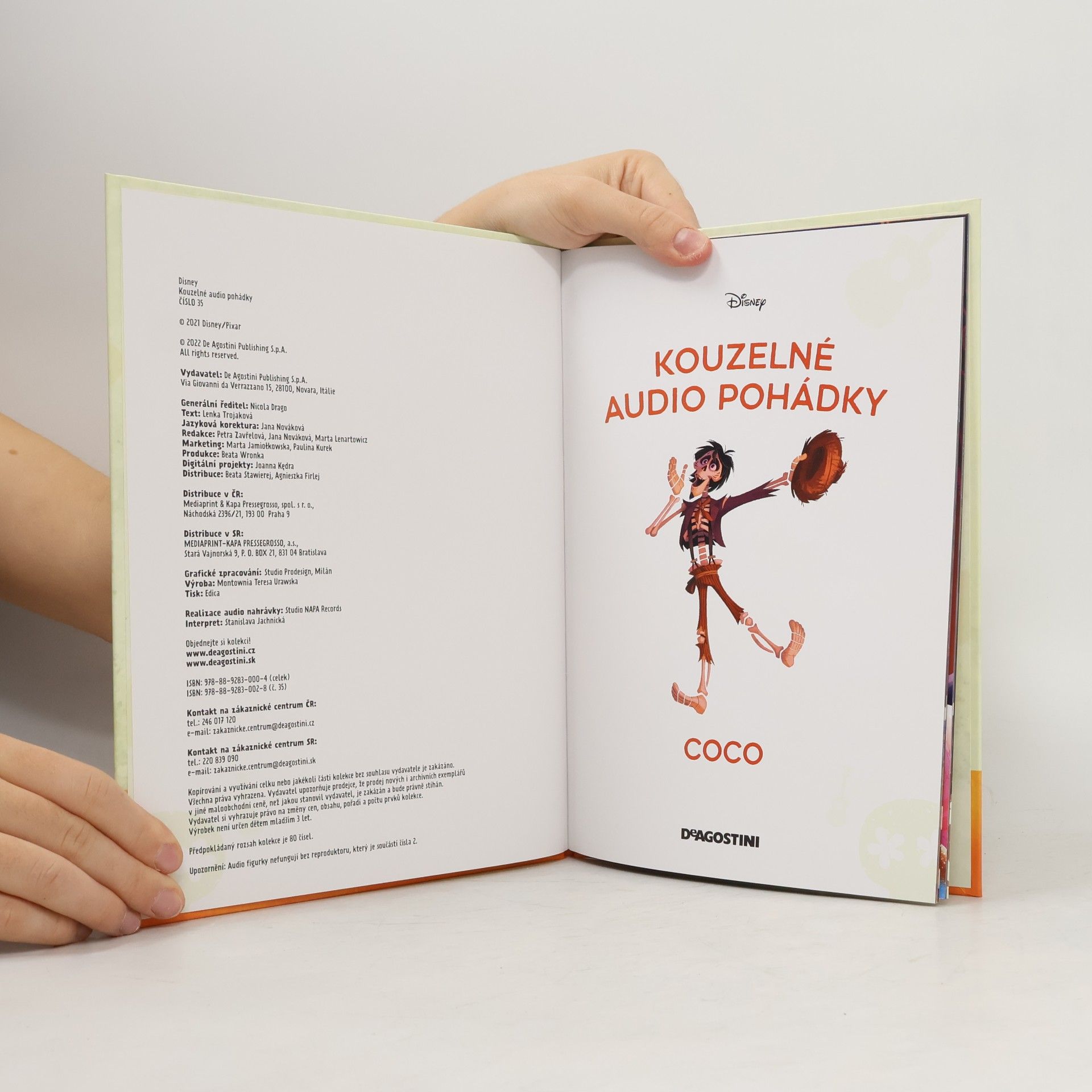 Collectif d'auteurs Kouzelné audio pohádky 35. Coco