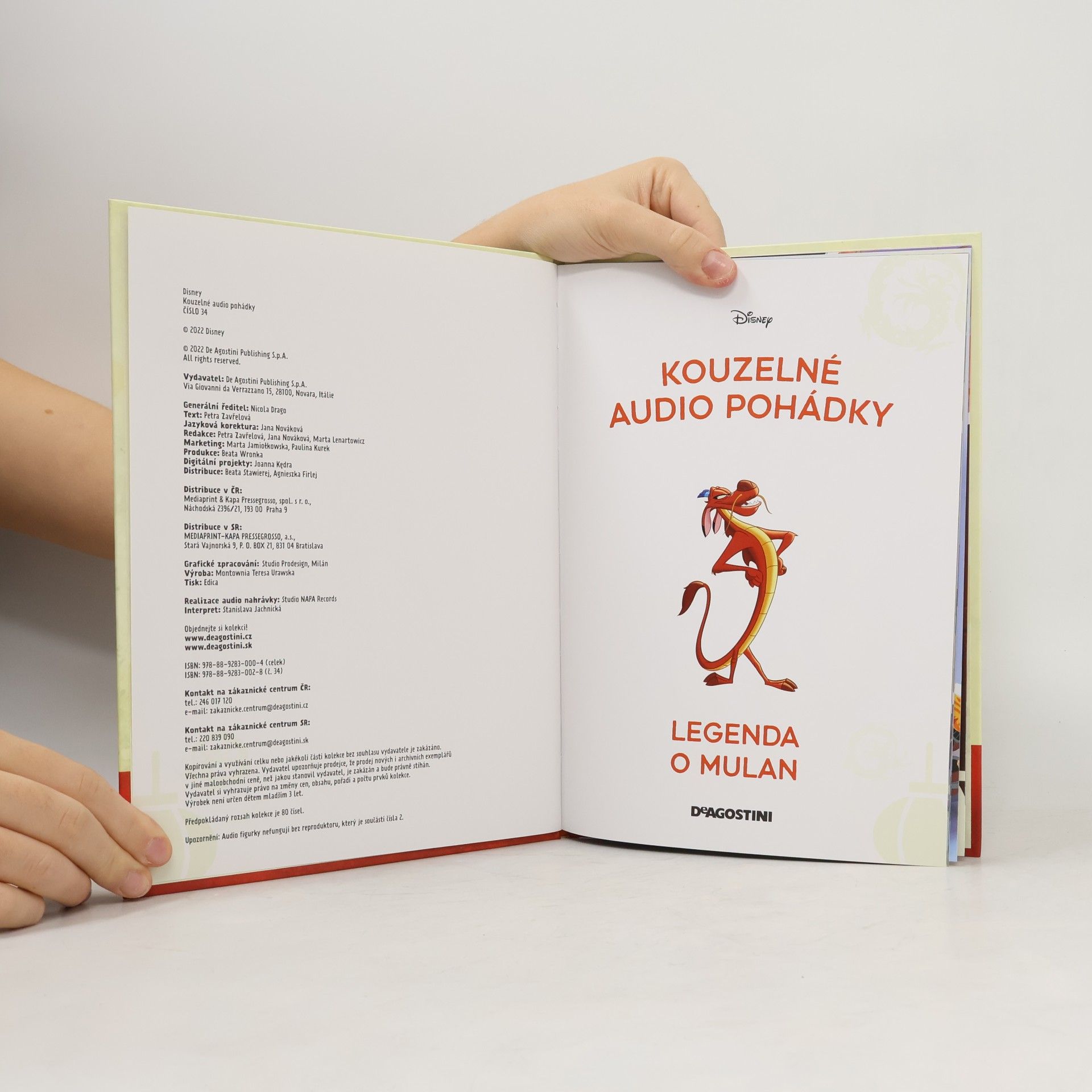 Autores varios Kouzelné audio pohádky 34. Legenda o Mulan