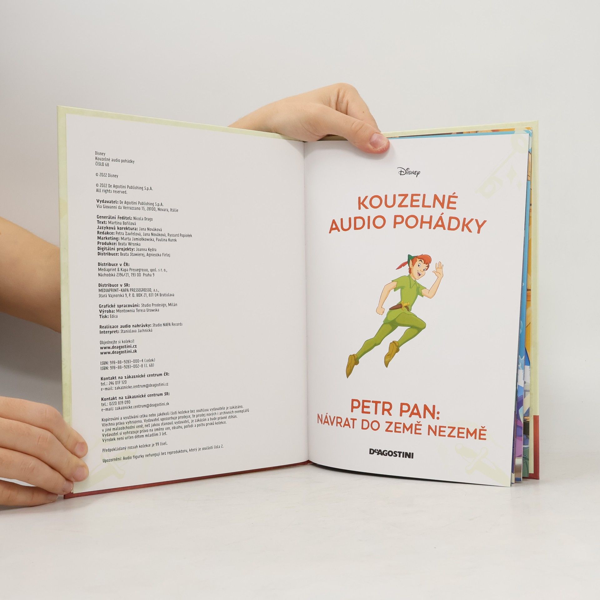 Kolektiv autorů Kouzelné audio pohádky 68. Petr Pan. Návrat do Země Nezemě