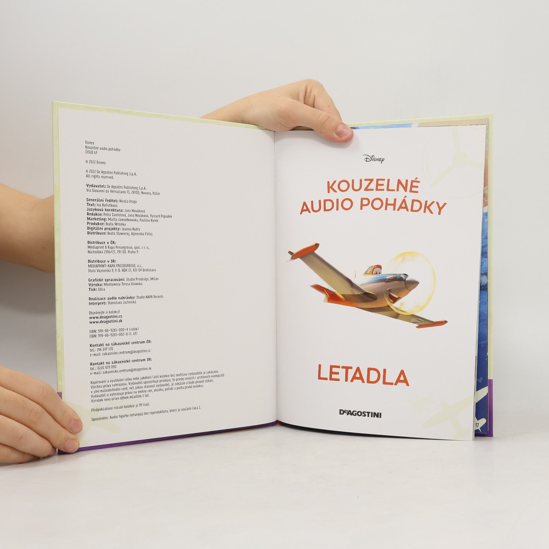 Kolektiv autorů Kouzelné audio pohádky 67. Letadla