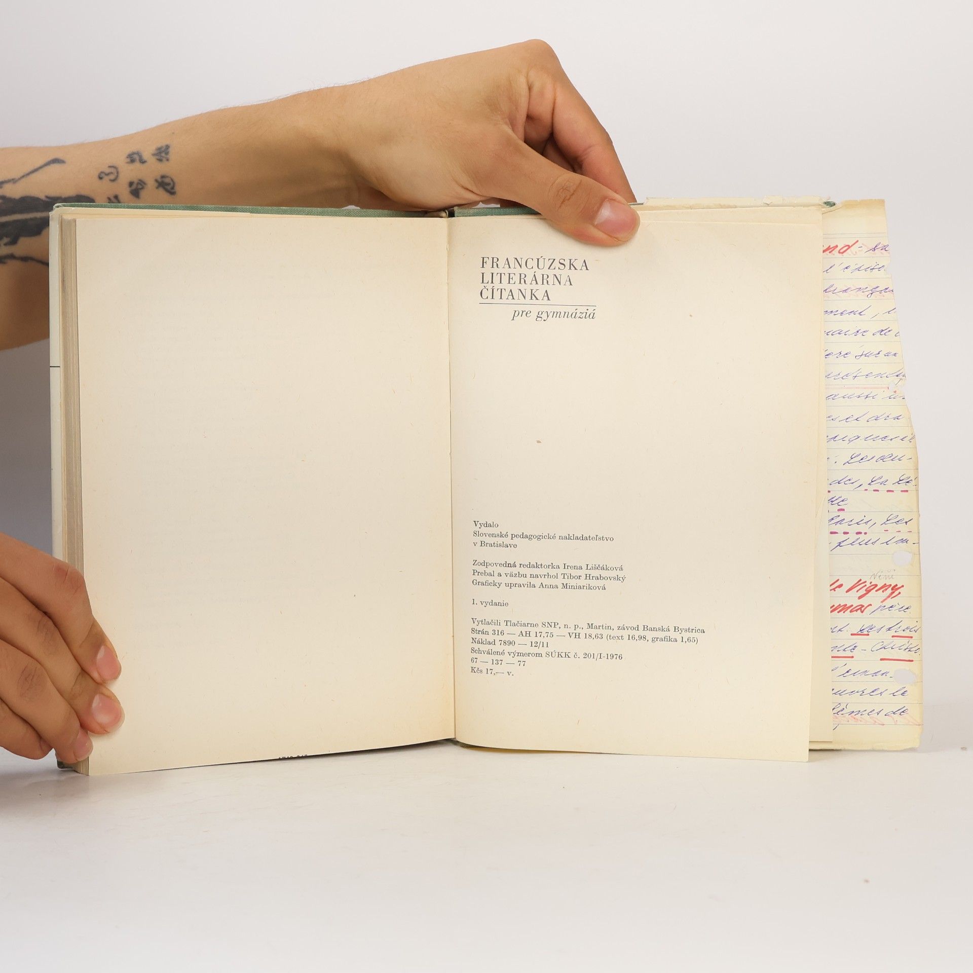 Kolektív autorov Francúzska literárna čítanka