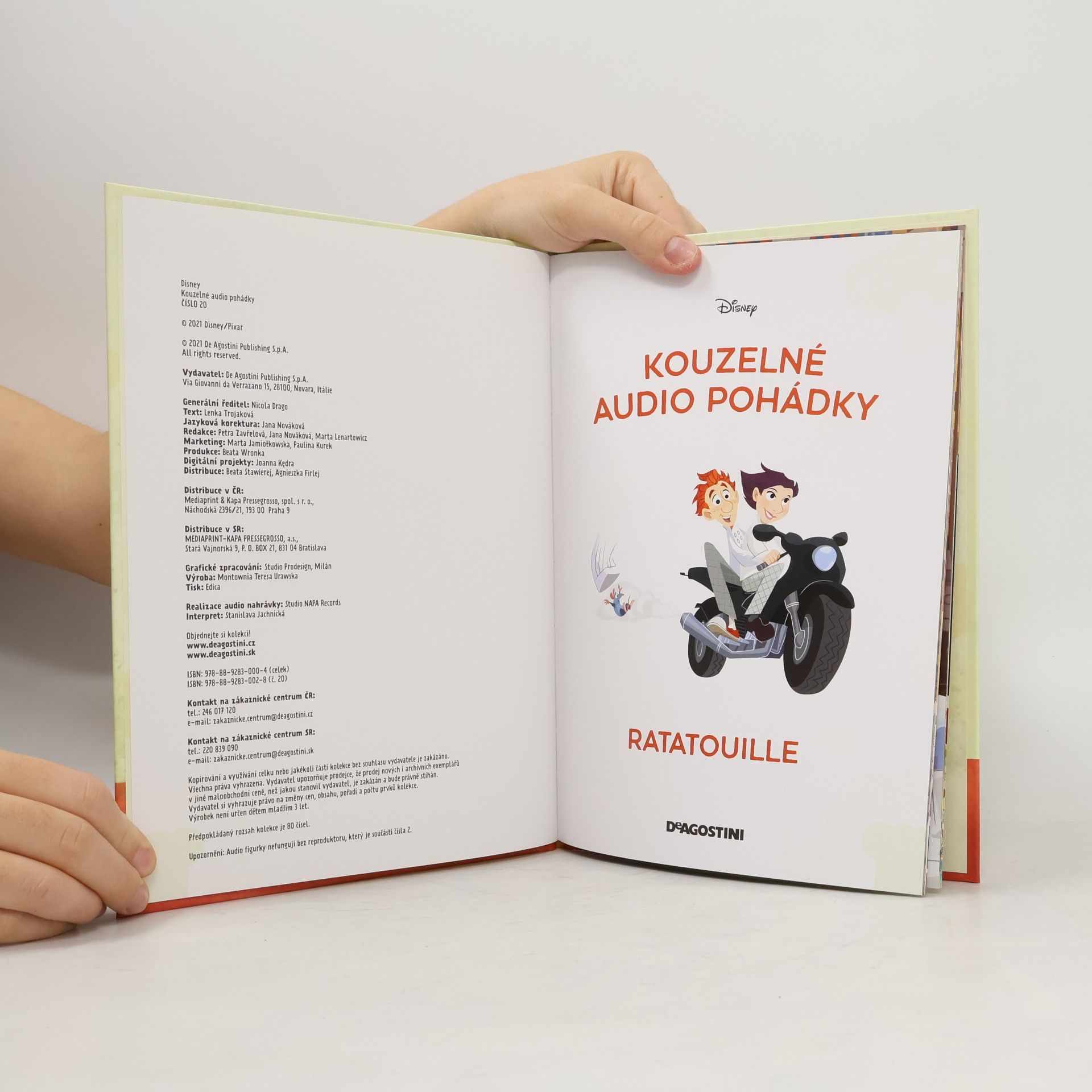 kolektiv Kouzelné audio pohádky. Ratatouille