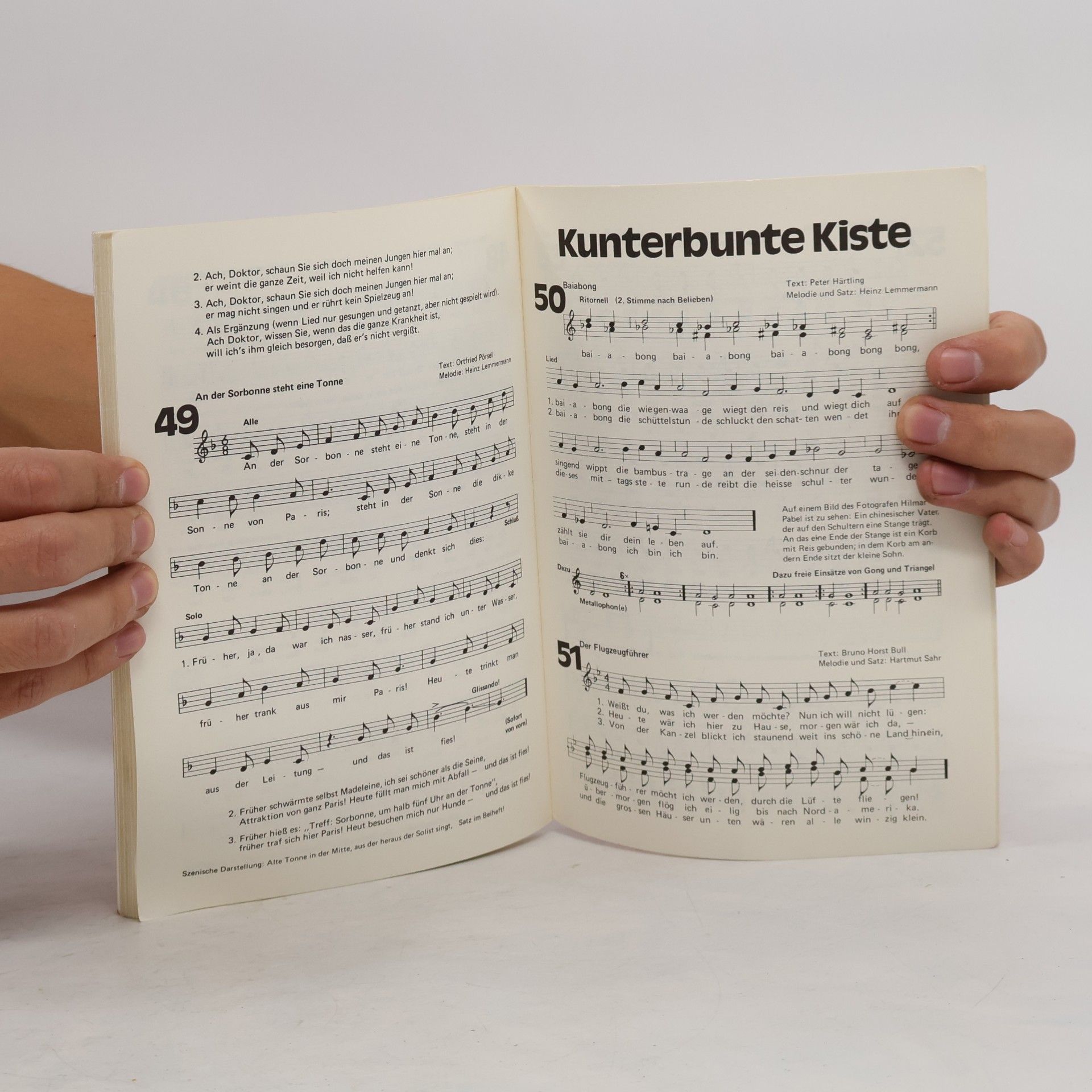Heinz Lemmermann Die Zugabe. Band 3: Neue Lieder und Songs.