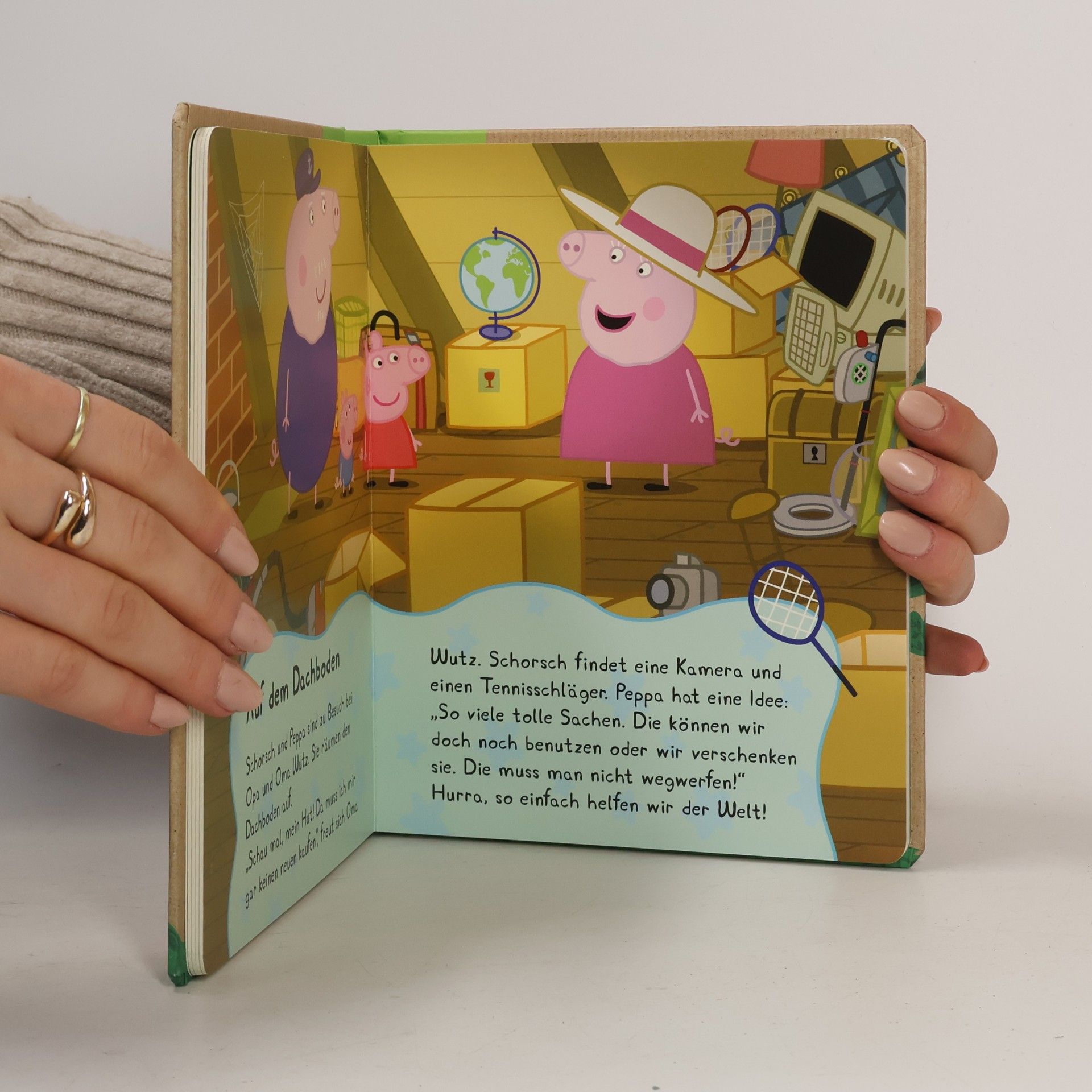 Laura Teller Peppas kleines Umweltbuch. Umweltfreundliches Peppa Pig-Pappbilderbuch. Peppa zeigt schon den Kleinsten, wie Umweltschutz funktioniert! Für neugierige Kinder ab 3 Jahren