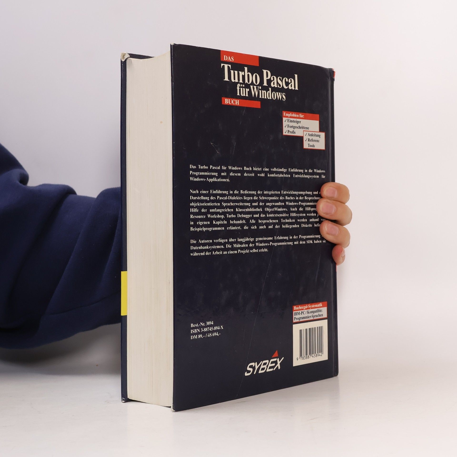 André Claaßen Das Turbo-Pascal-für-Windows-Buch