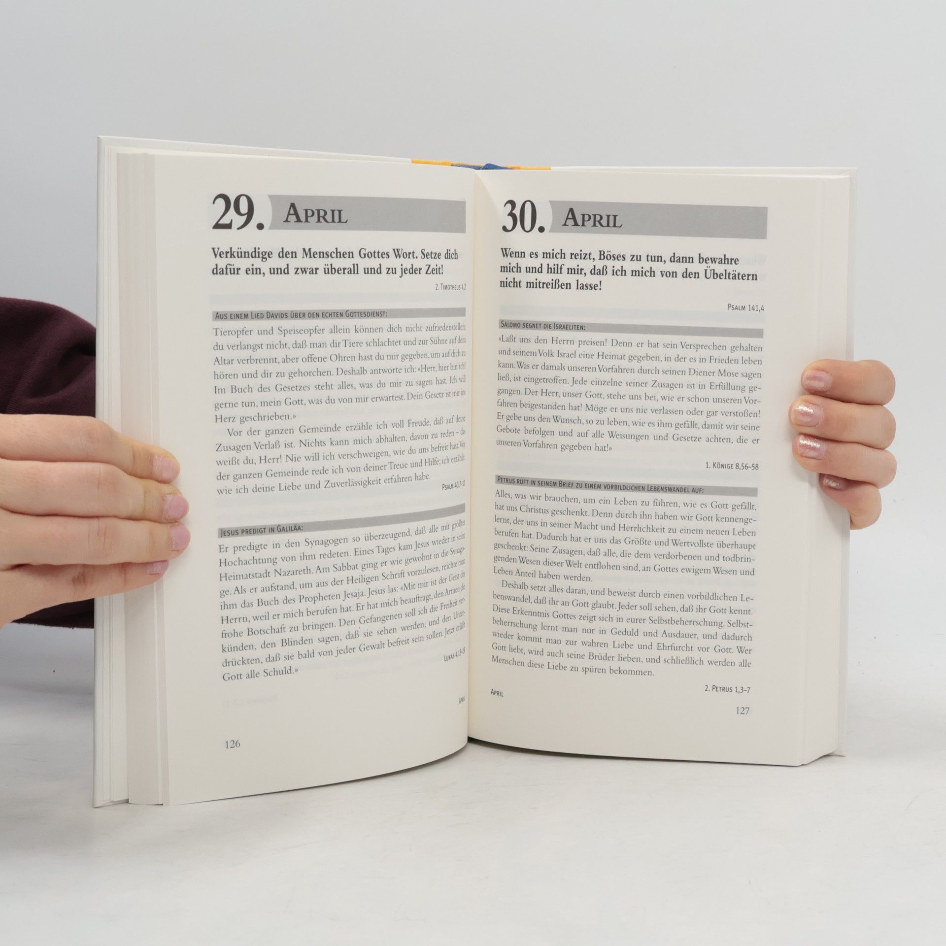 Kolektiv autorů Hoffnung für jeden Tag: Das Andachtsbuch mit Texten aus "Hoffnung für alle"