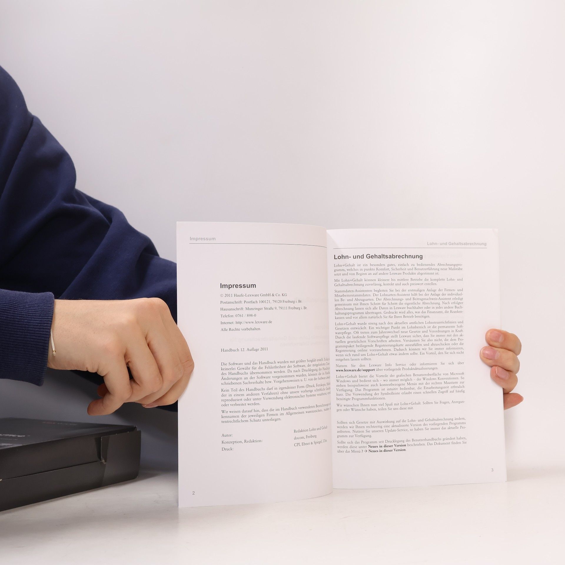 Redaktion Lohn Und Gehalt Lexware Financial Office Pro 2012