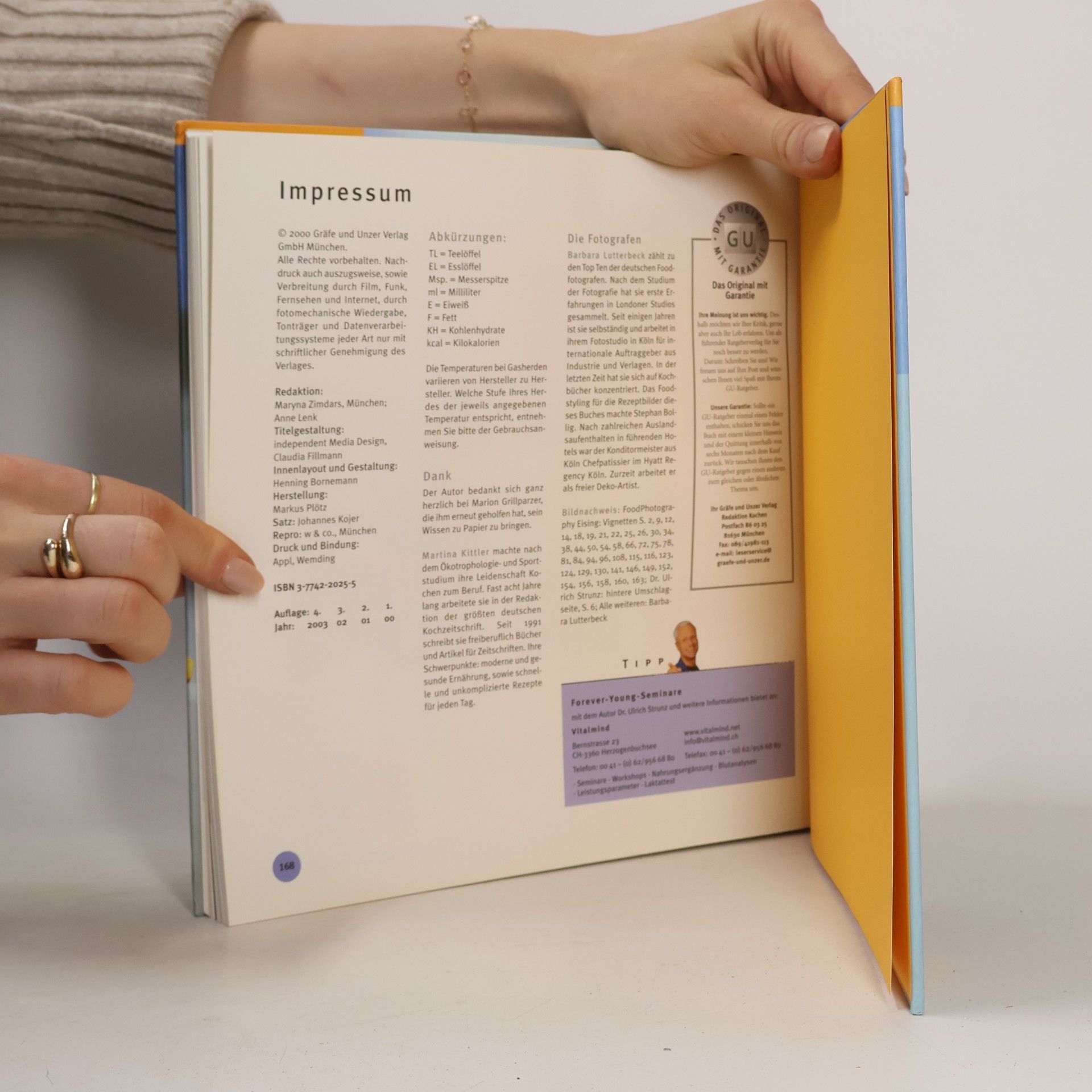 Ulrich Strunz Das Glücks-Kochbuch. Forever Young