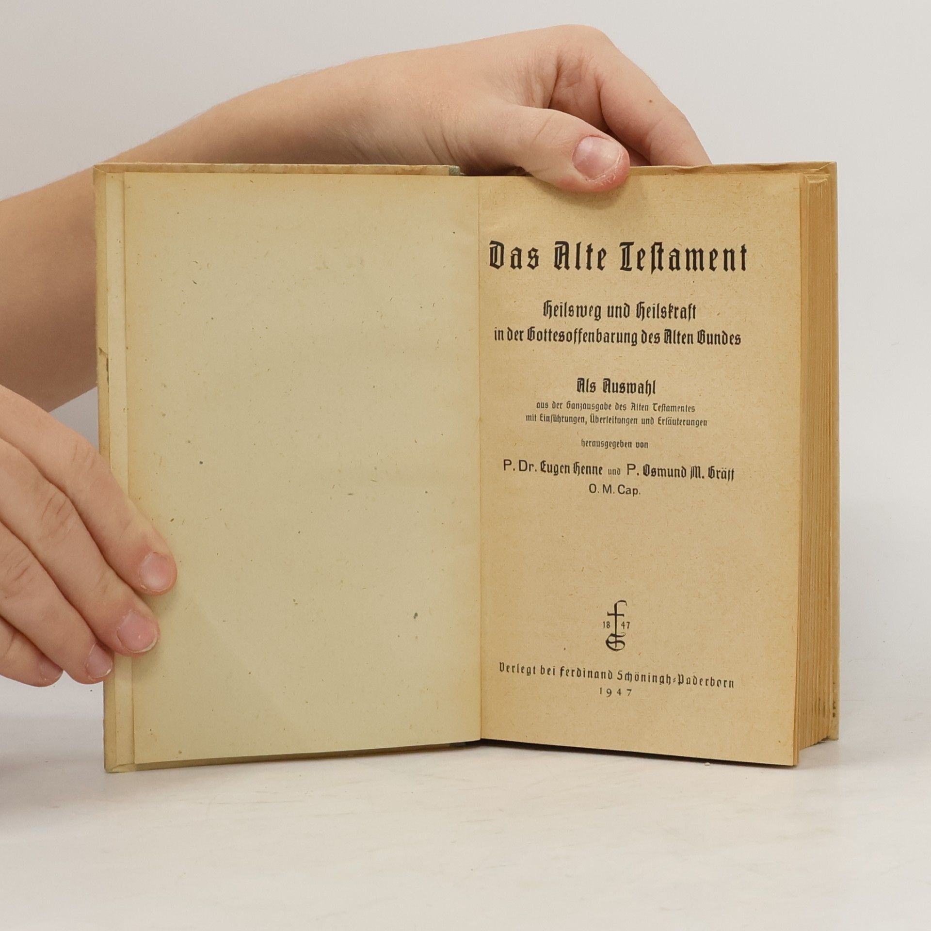 Osmund M. Gräff Das Alte Testament