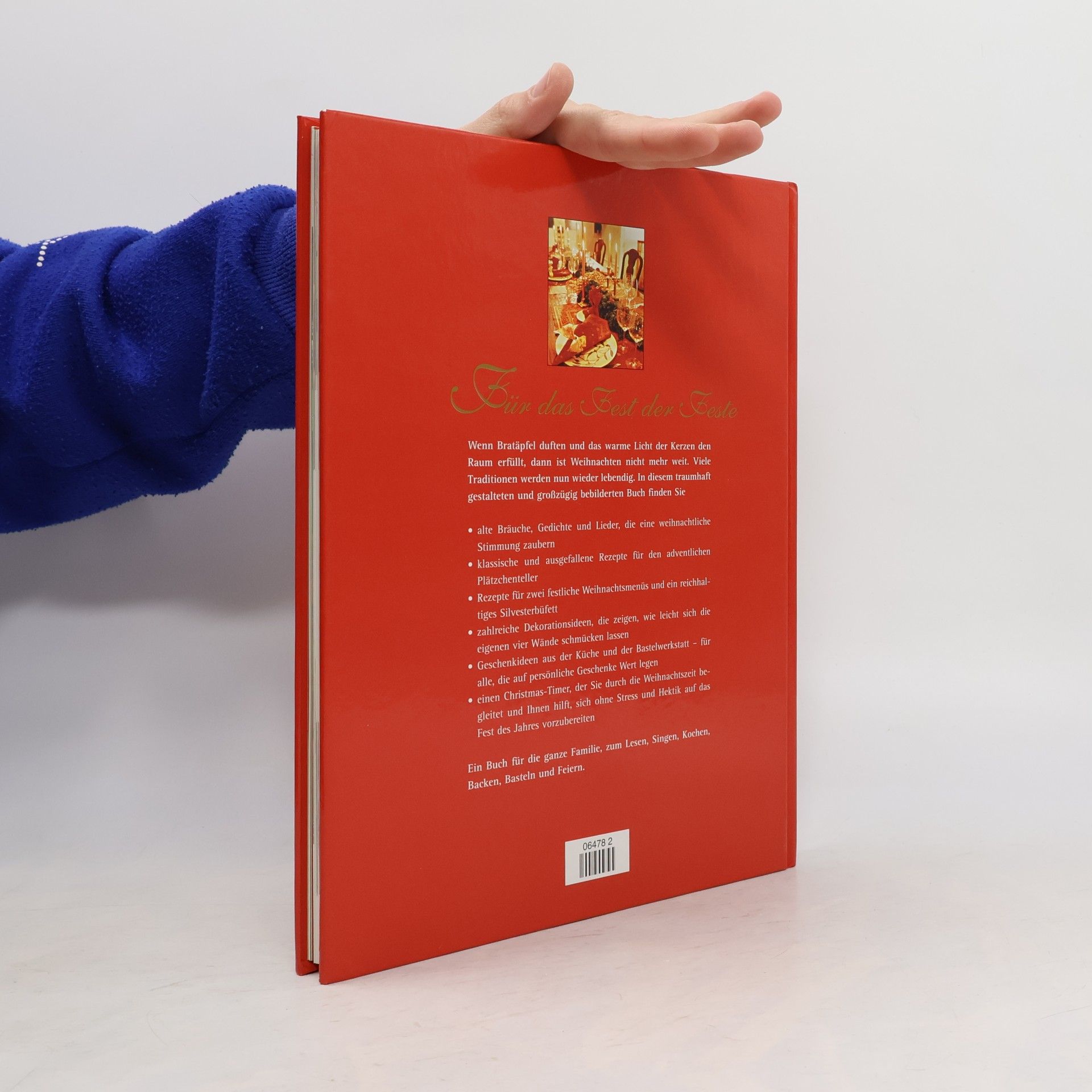 Beate Volmari Das goldene Weihnachtsbuch. Bräuche, Lieder, Rezepte und Dekorationsideen für die schönste Zeit des Jahres