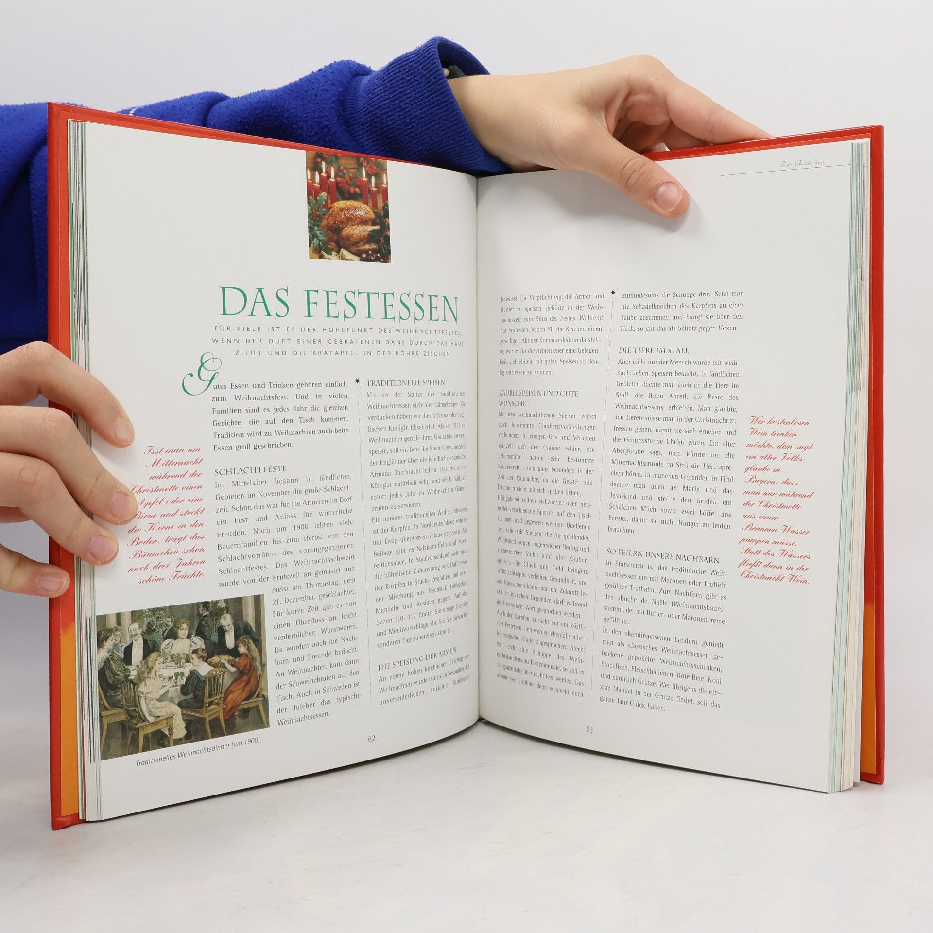 Beate Volmari Das goldene Weihnachtsbuch. Bräuche, Lieder, Rezepte und Dekorationsideen für die schönste Zeit des Jahres
