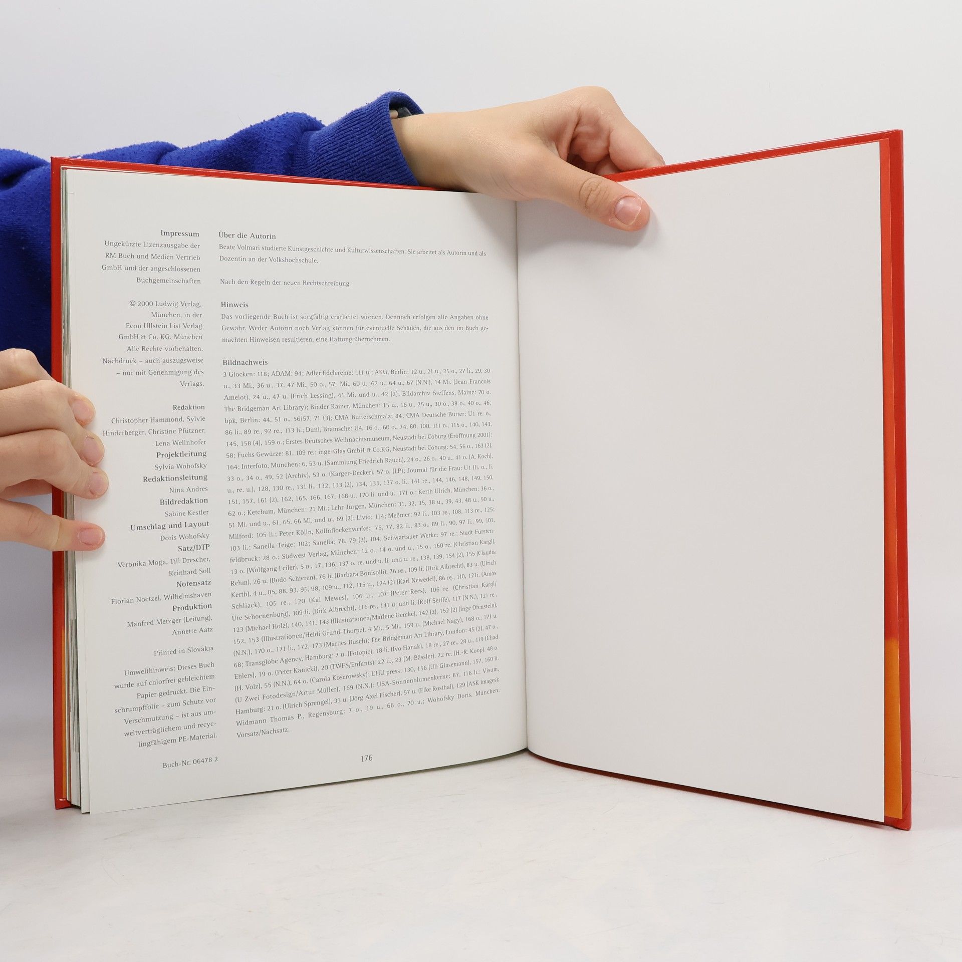 Beate Volmari Das goldene Weihnachtsbuch. Bräuche, Lieder, Rezepte und Dekorationsideen für die schönste Zeit des Jahres
