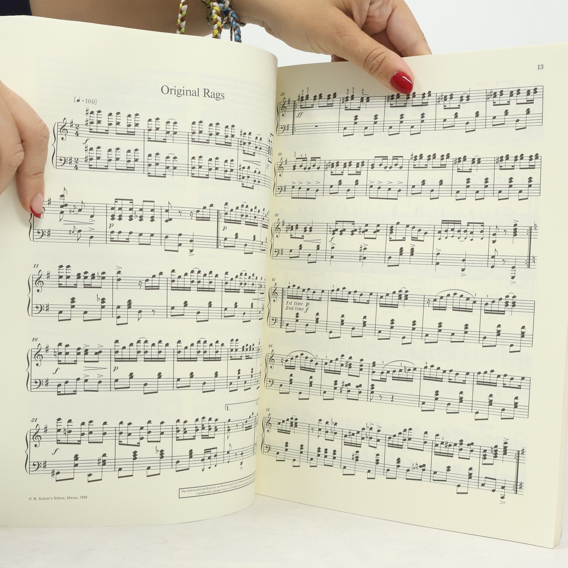 Scott Joplin Ausgewählte Ragtimes / Selected Ragtimes